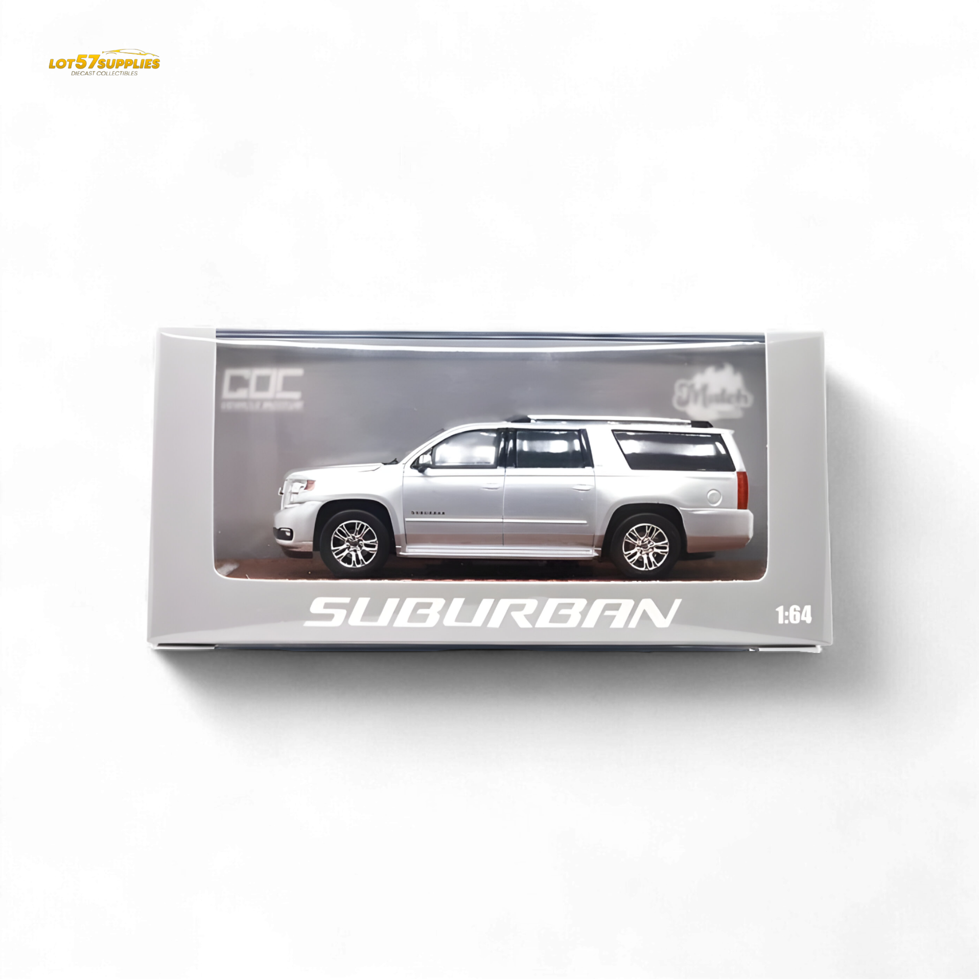 GOC Chevrolet Suburban 2015 - Silver 1:64