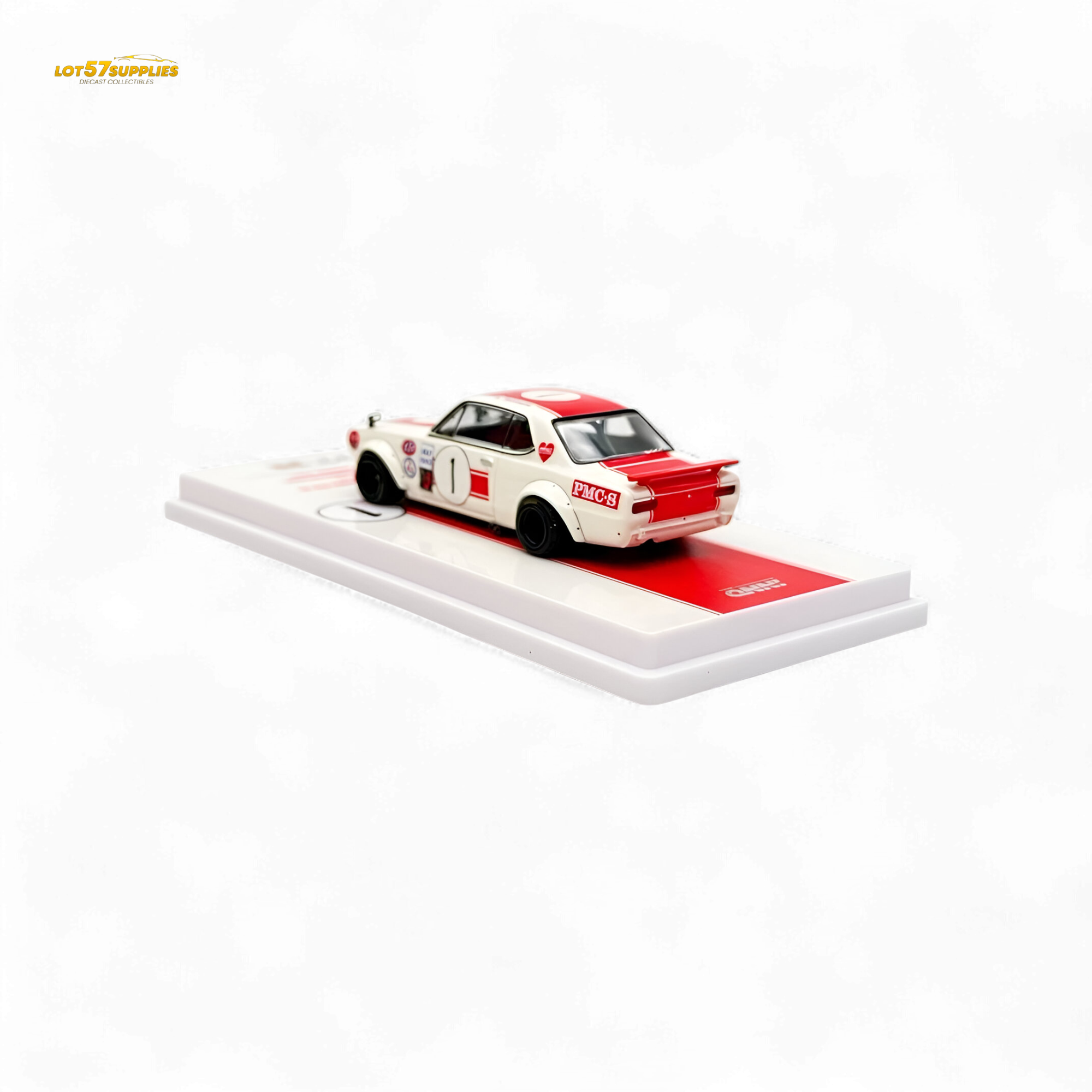 Inno64 Nissan Skyline 2000 GT-R KPGC10 #1 Takahashi Kunimitsu Fuji Masters 1971 1:64