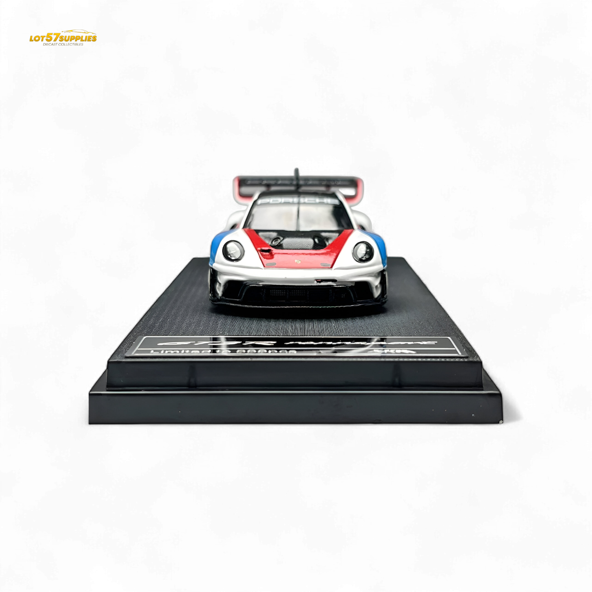 HKM Model Porsche 911 (992) GT3 R Rennsport White #911 1:64