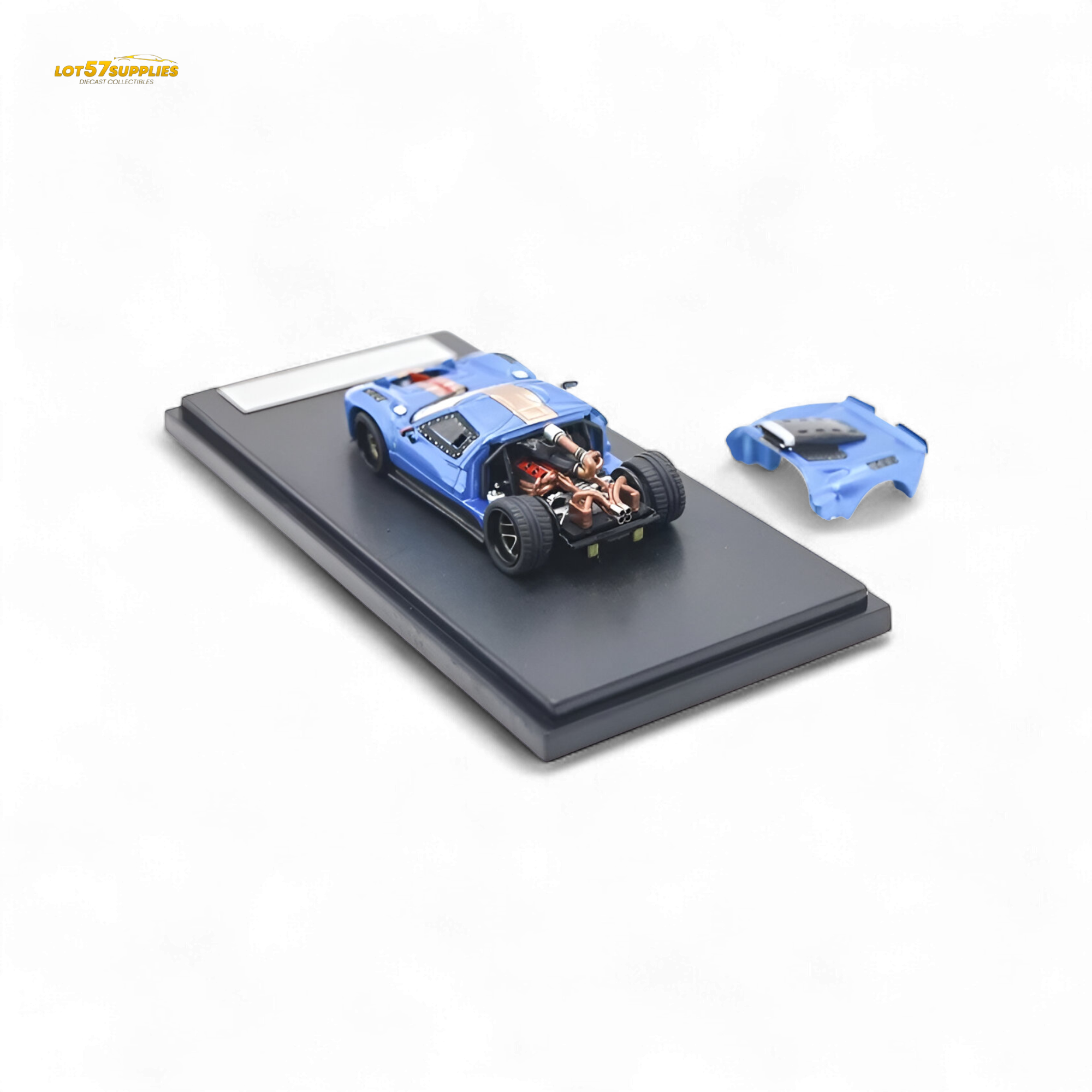 Rhino Model Ford GT40 - Blue 1:64