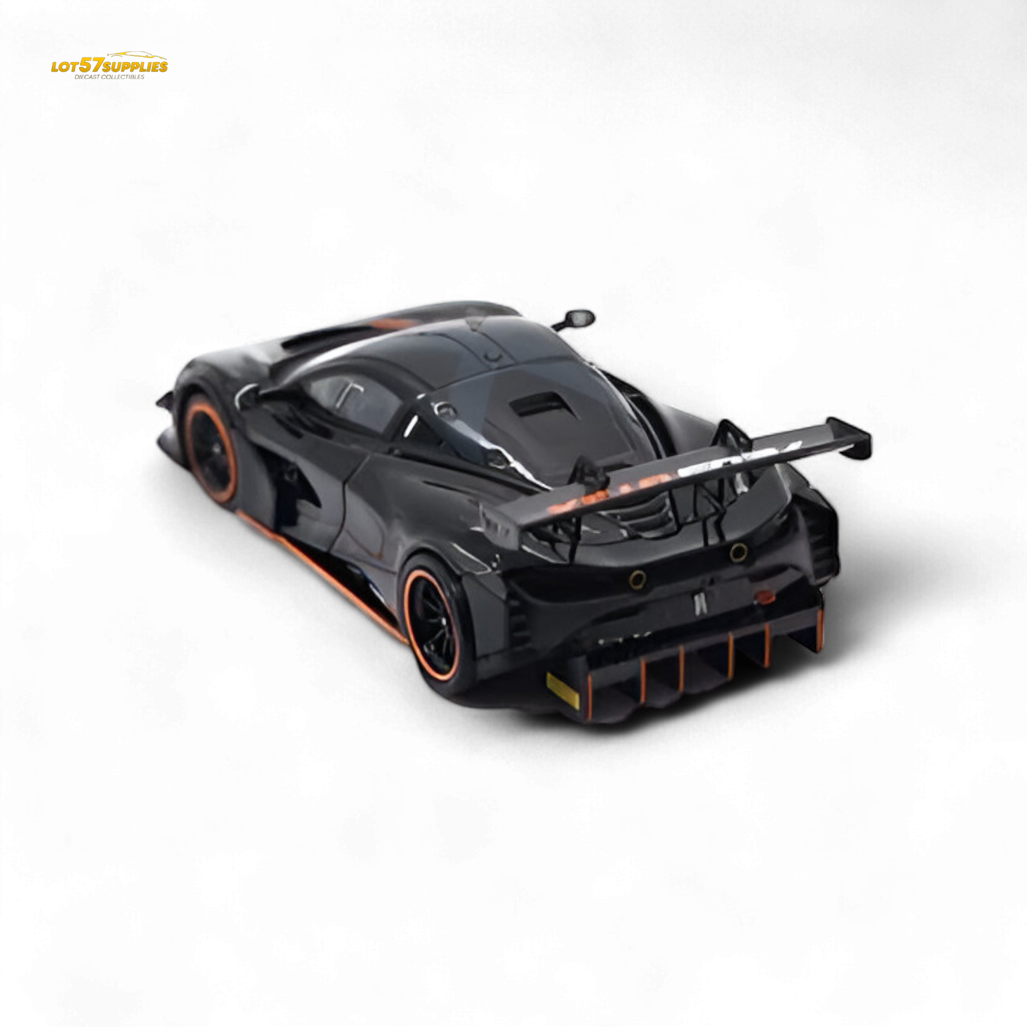 CM MODEL McLaren 720S GT3X Black 1:64