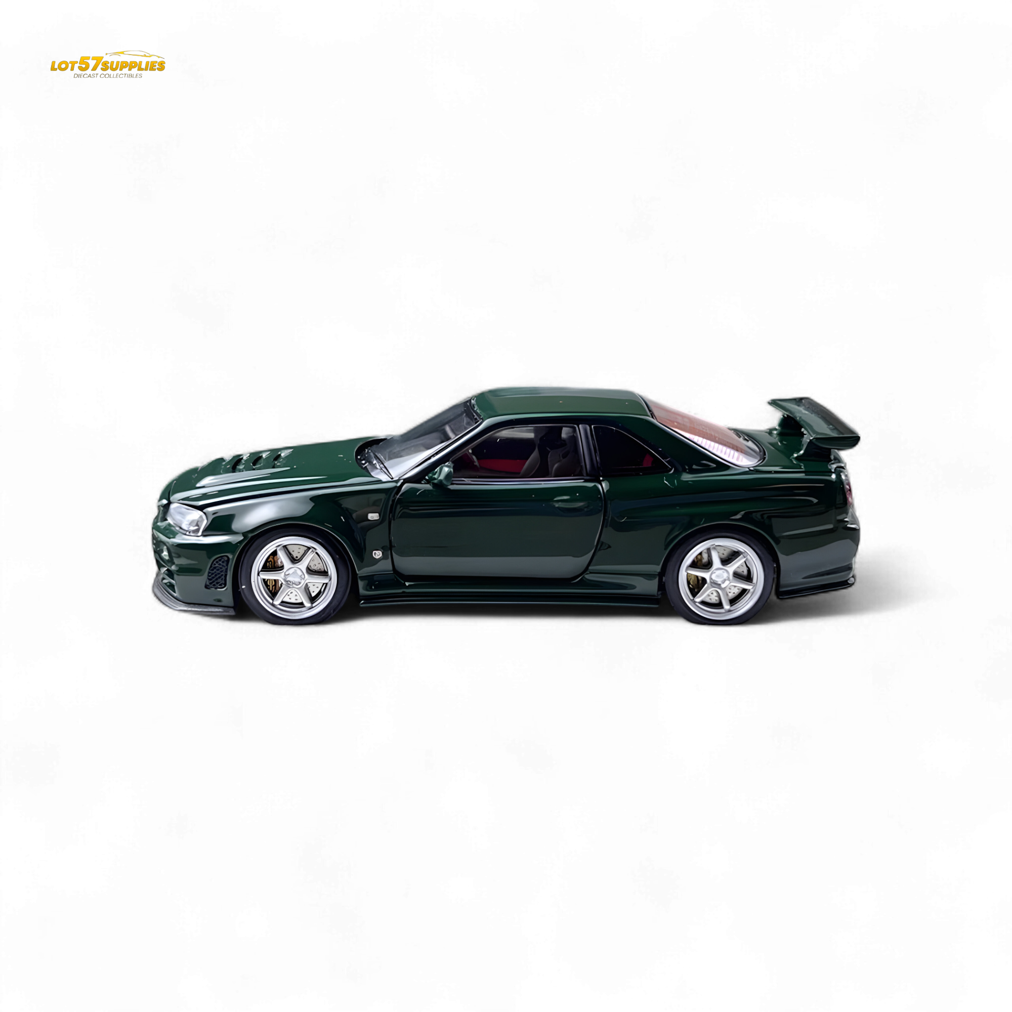 PGM Nissan GTR R34 Z-TUNE - British Green 1:64 Ordinary