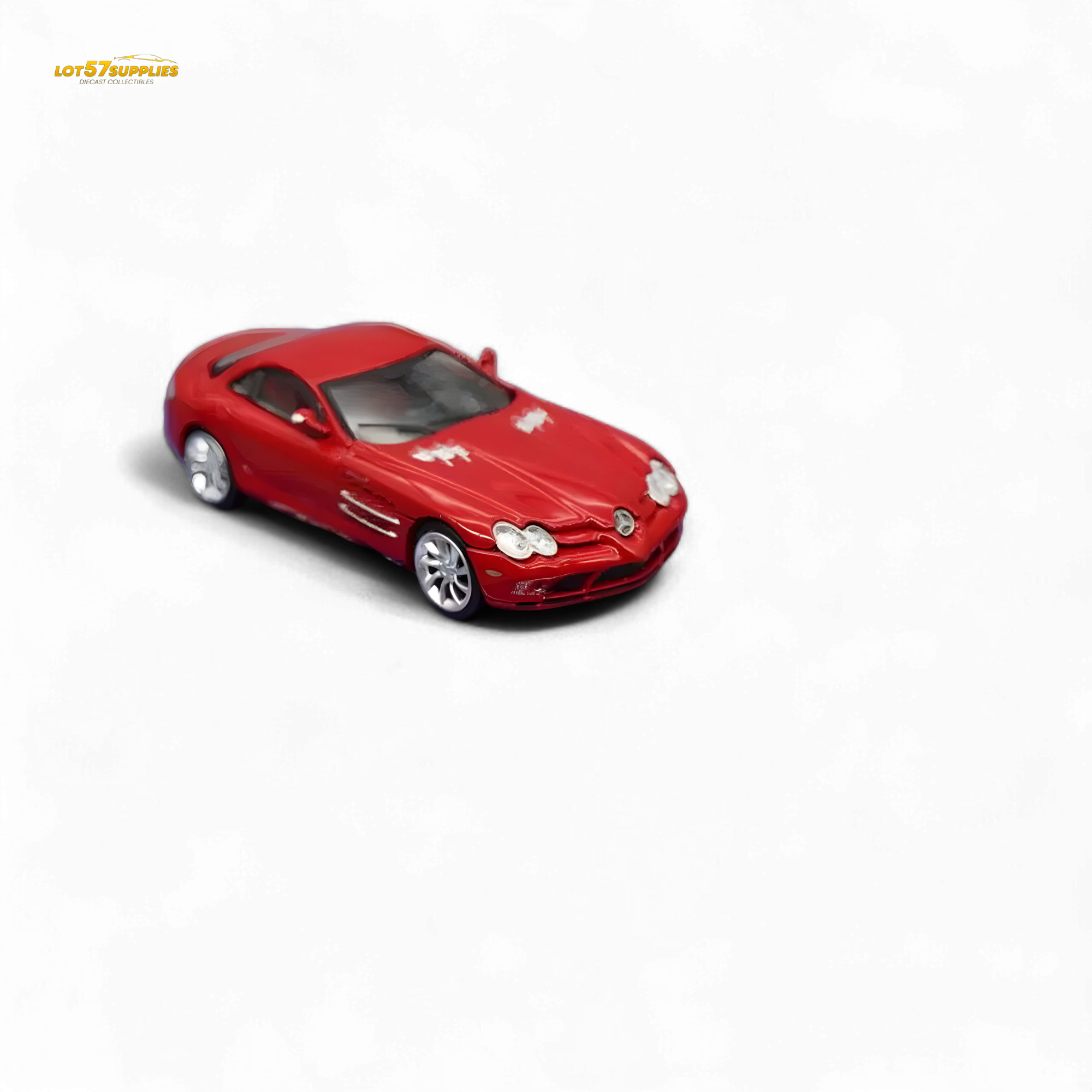 Street Weapon Mercedes Benz McLaren SLR in Red With Detachable Hood 1:64