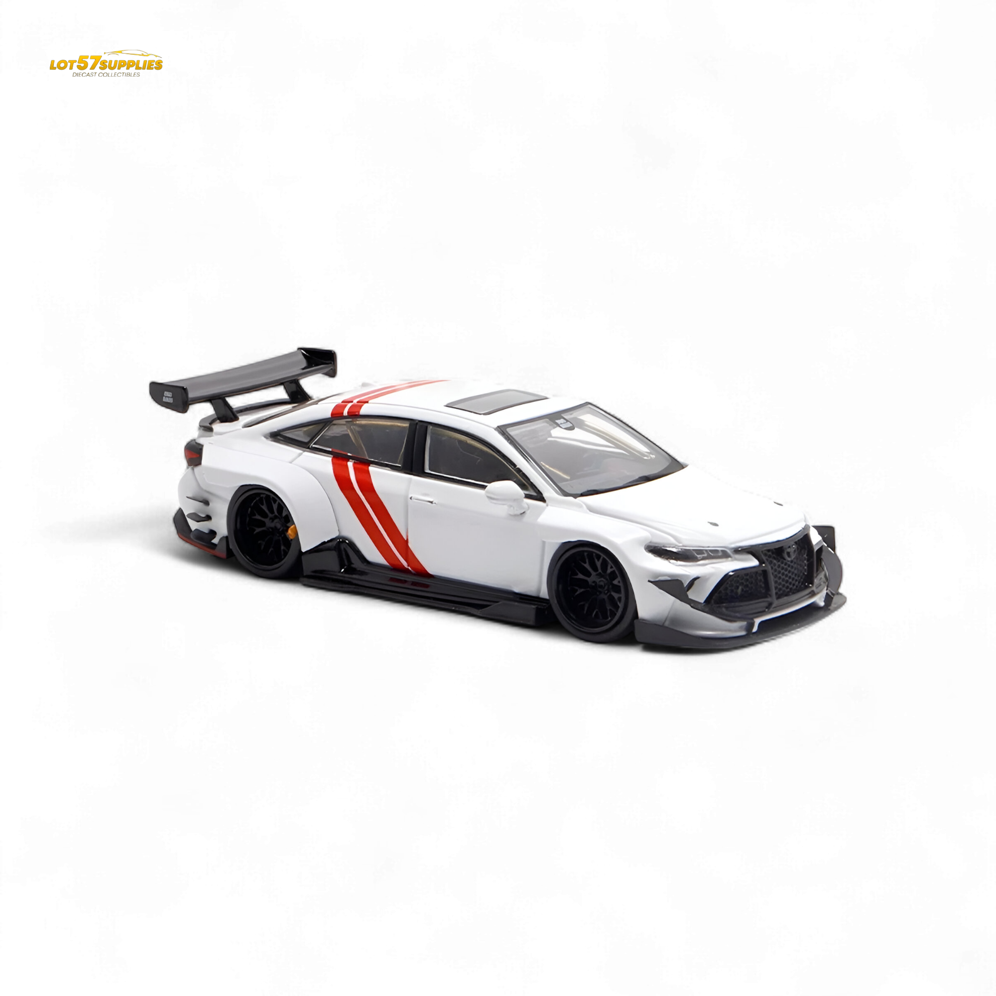 LMF Toyota Avalon Modified Concept - White Livery 1:64