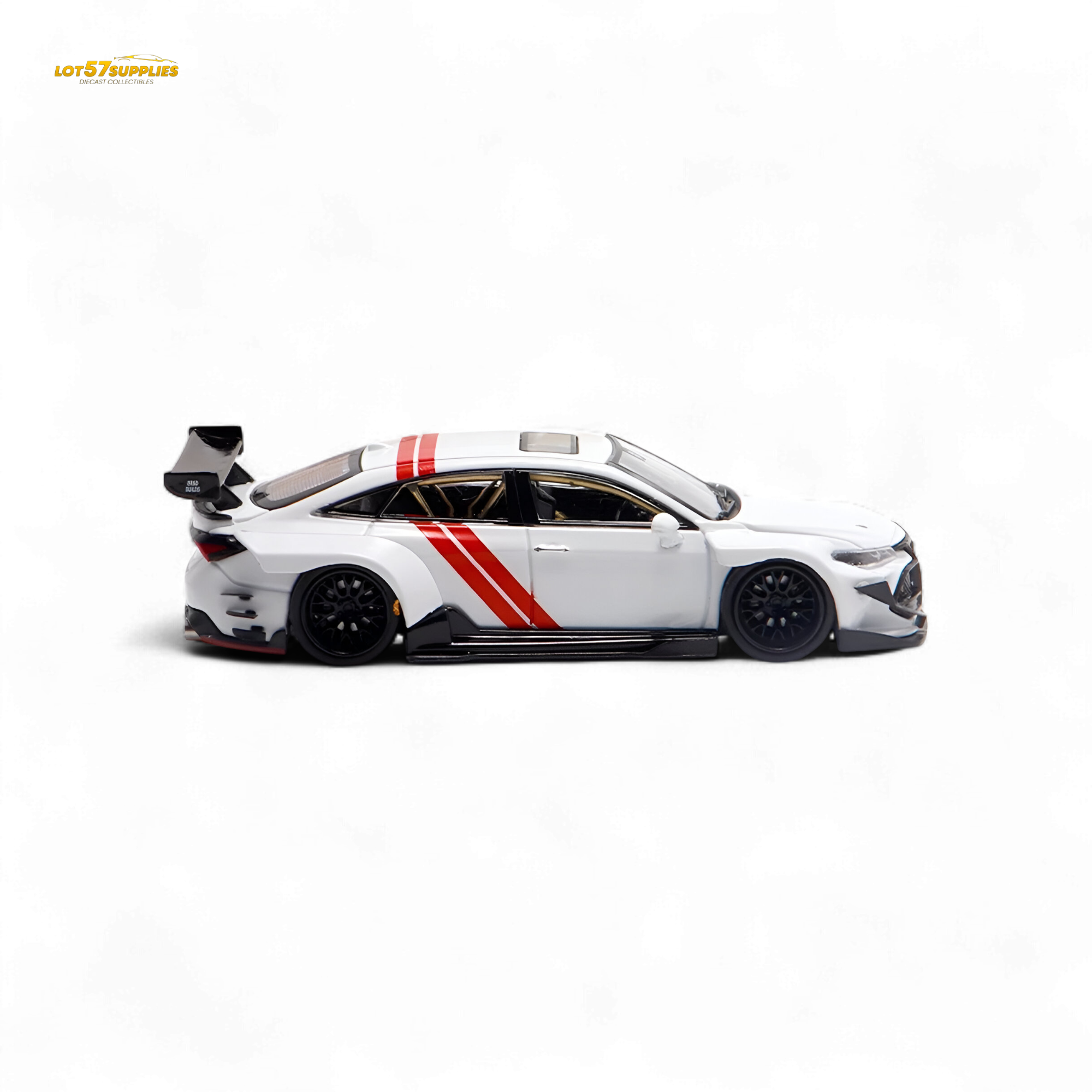 LMF Toyota Avalon Modified Concept - White Livery 1:64