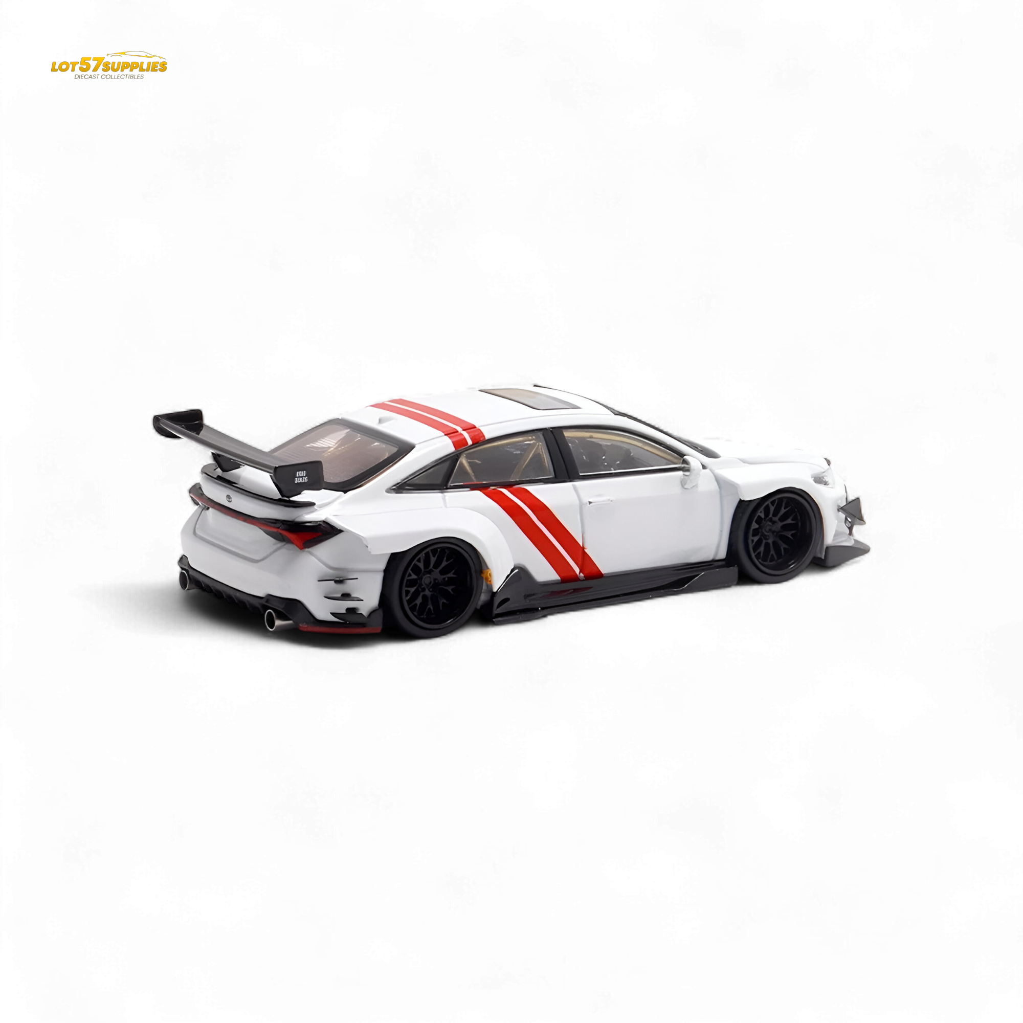 LMF Toyota Avalon Modified Concept - White Livery 1:64