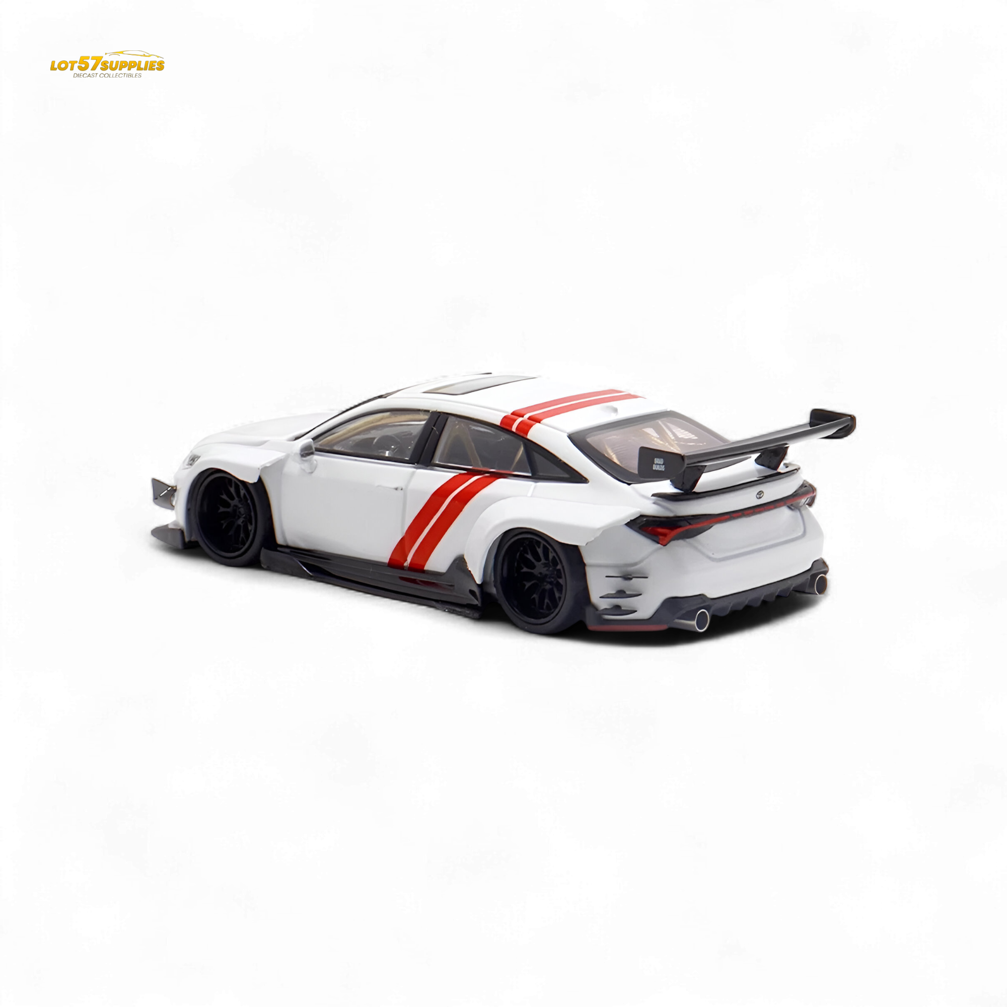 LMF Toyota Avalon Modified Concept - White Livery 1:64