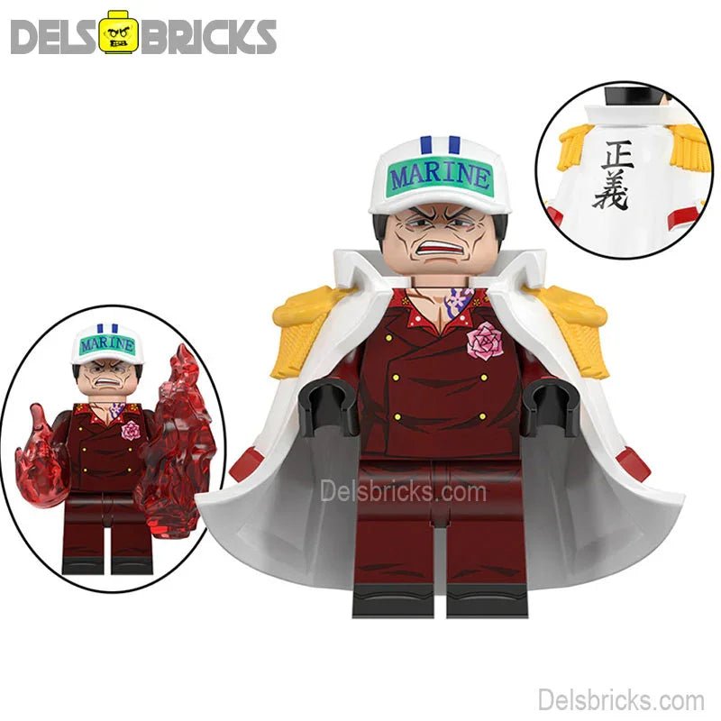 Sakazuki ONE PIECE Anime Lego Minifigures custom toys 2