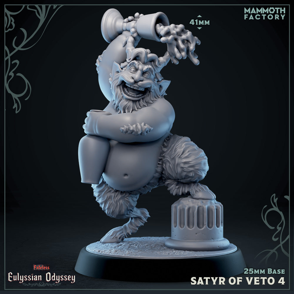 Satyr of Veto: Sculpt 4 (Male Satyr Bard)