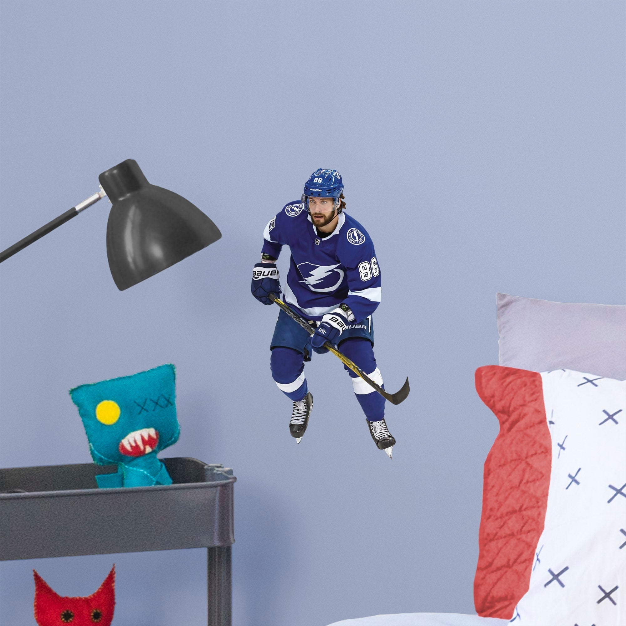 Nikita Kucherov - RealBig Collection - Official NHL - Tampa Bay Lightning - Reusable Vinyl Wall Decals #1