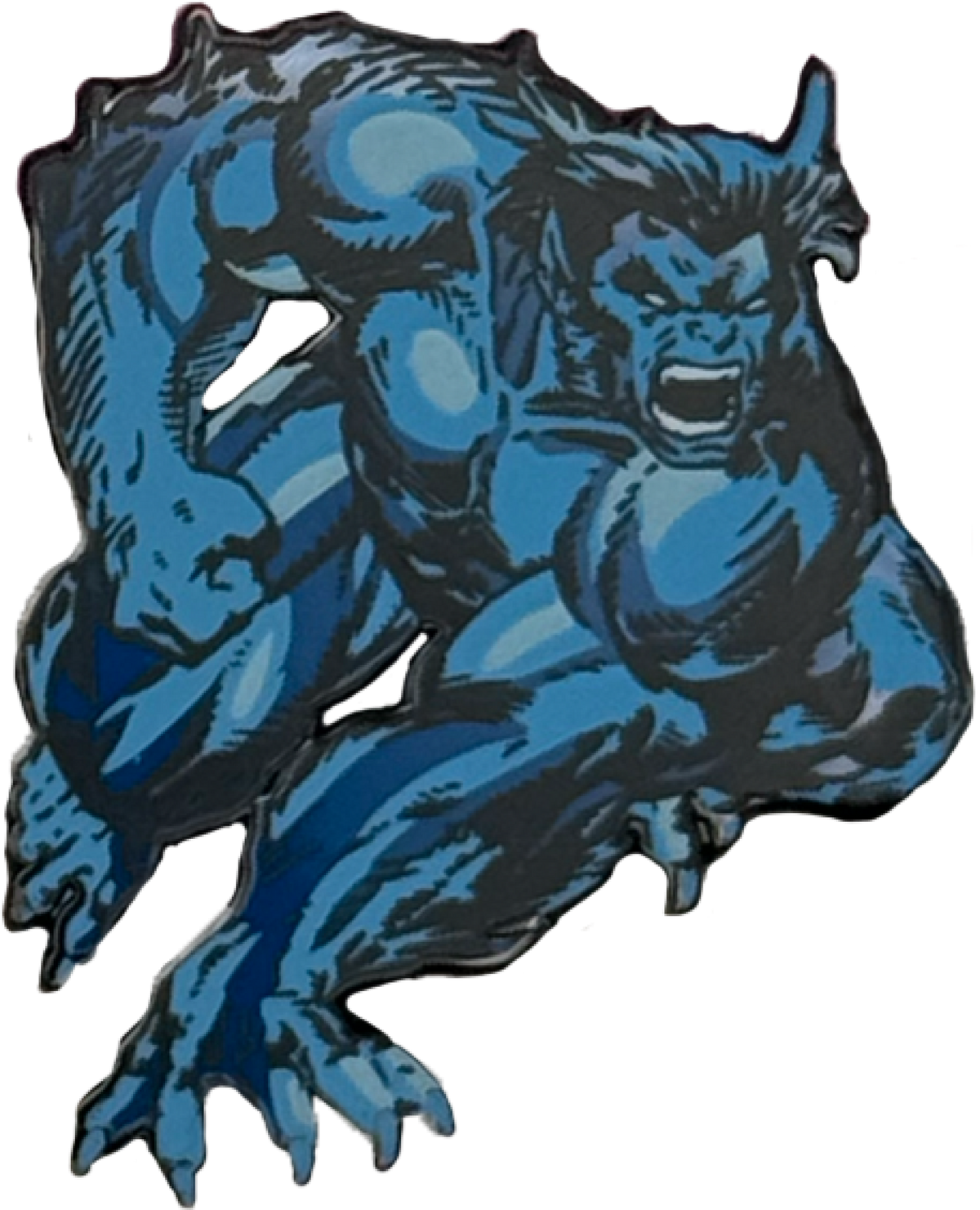 Beast standard enamel pin — Jim Lee X-Men #1 SDCC 2025, box 1 of 4