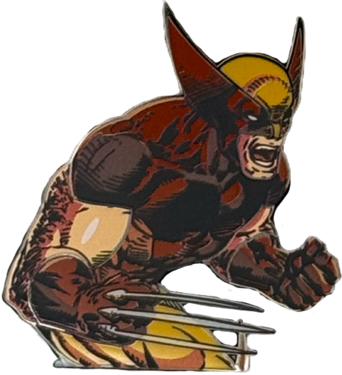 Wolverine standard enamel pin — Jim Lee X-Men #1 SDCC 2025, box 3 of 4