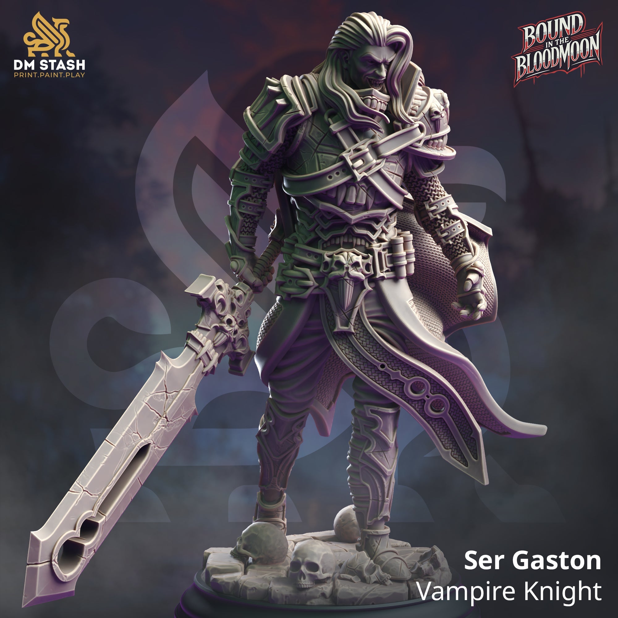 Ser Gaston (Male Vampire Knight)