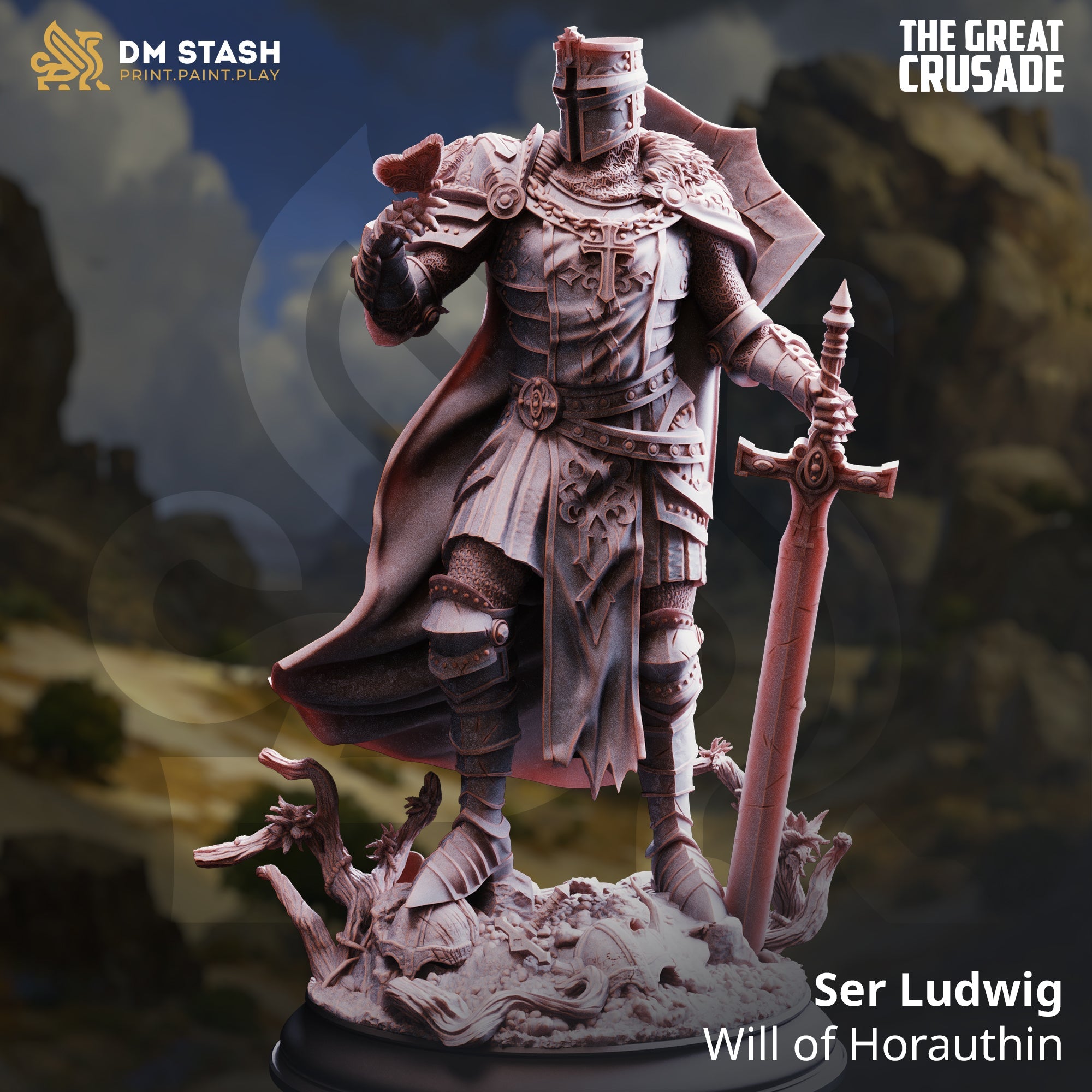 Ser Ludwig, Will of Horauthin (Male Human Knight)