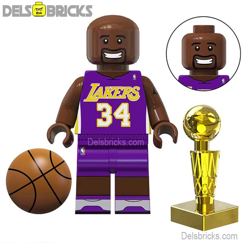 Shaquille O'Neal Lego Minifigures Custom Toys Sports Icons NBA 2