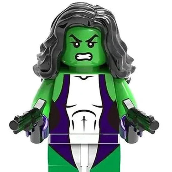 Gamma-Powered Attorney Custom Minifig