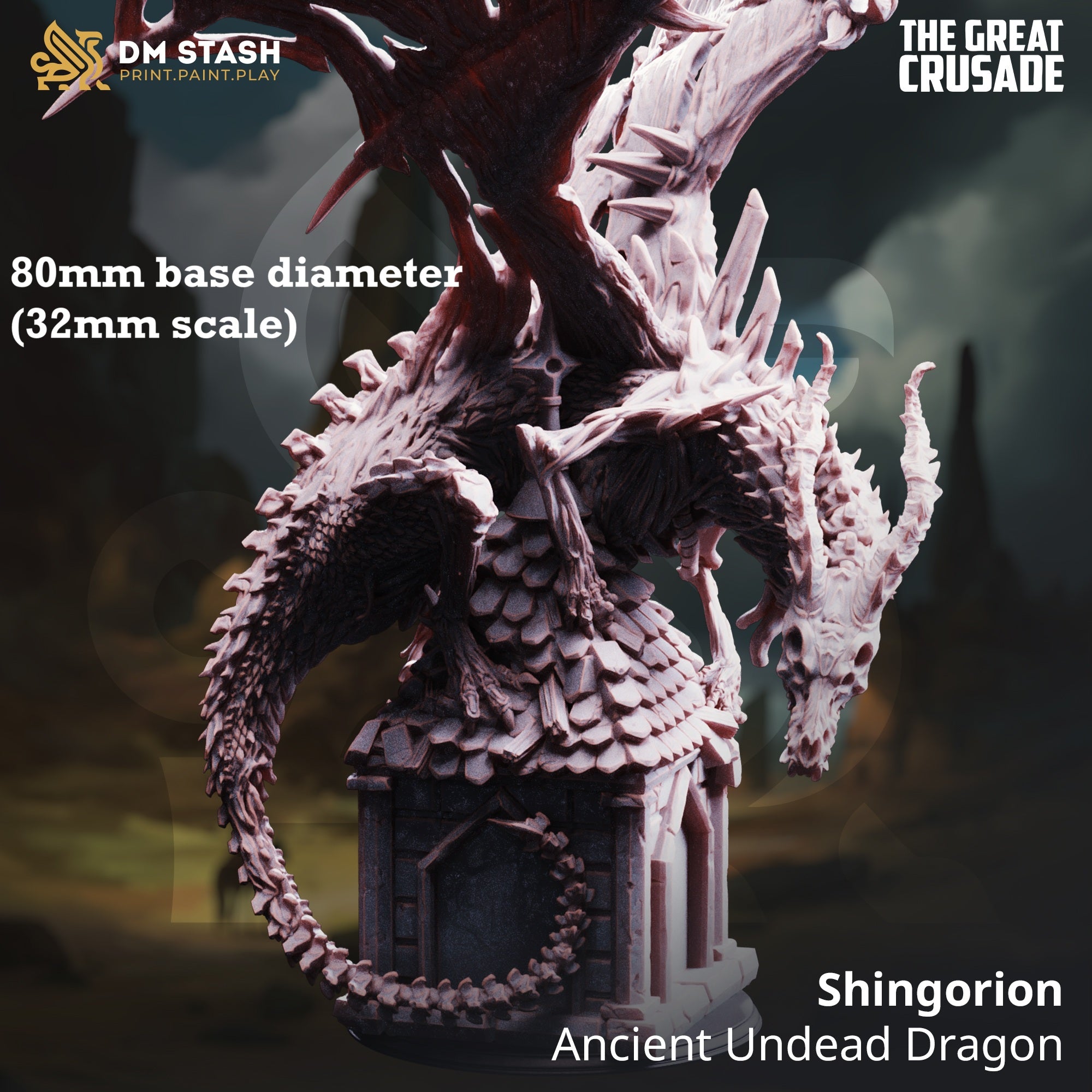 Shingorion, Ancient Undead Dragon (Zombie / Wight)