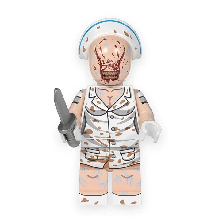 Silent Hill Nurse Lego Minifigures Custom Horror Toys