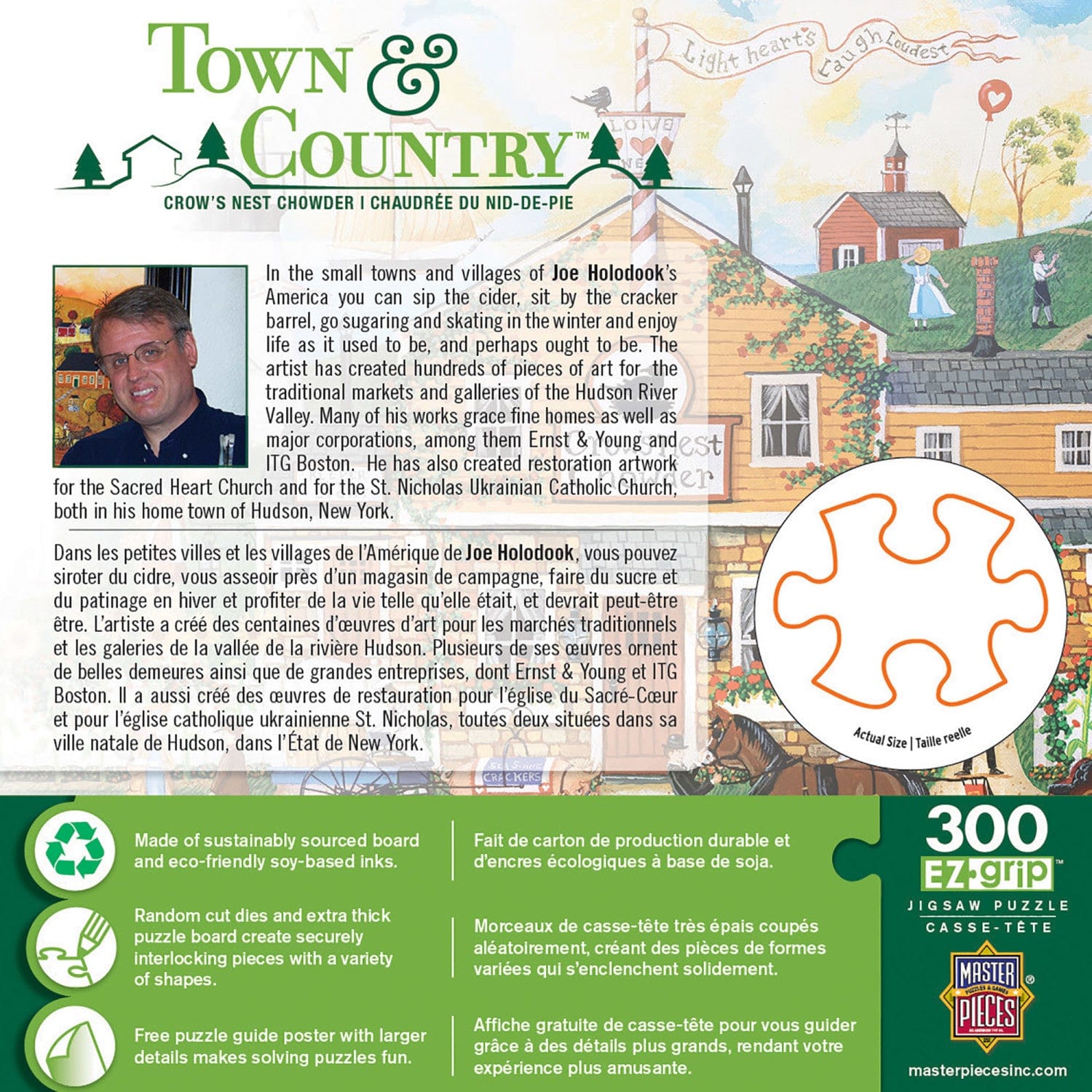 Town & Country - Crow's Nest Chowder 300 Piece EZ Grip Jigsaw Puzzle