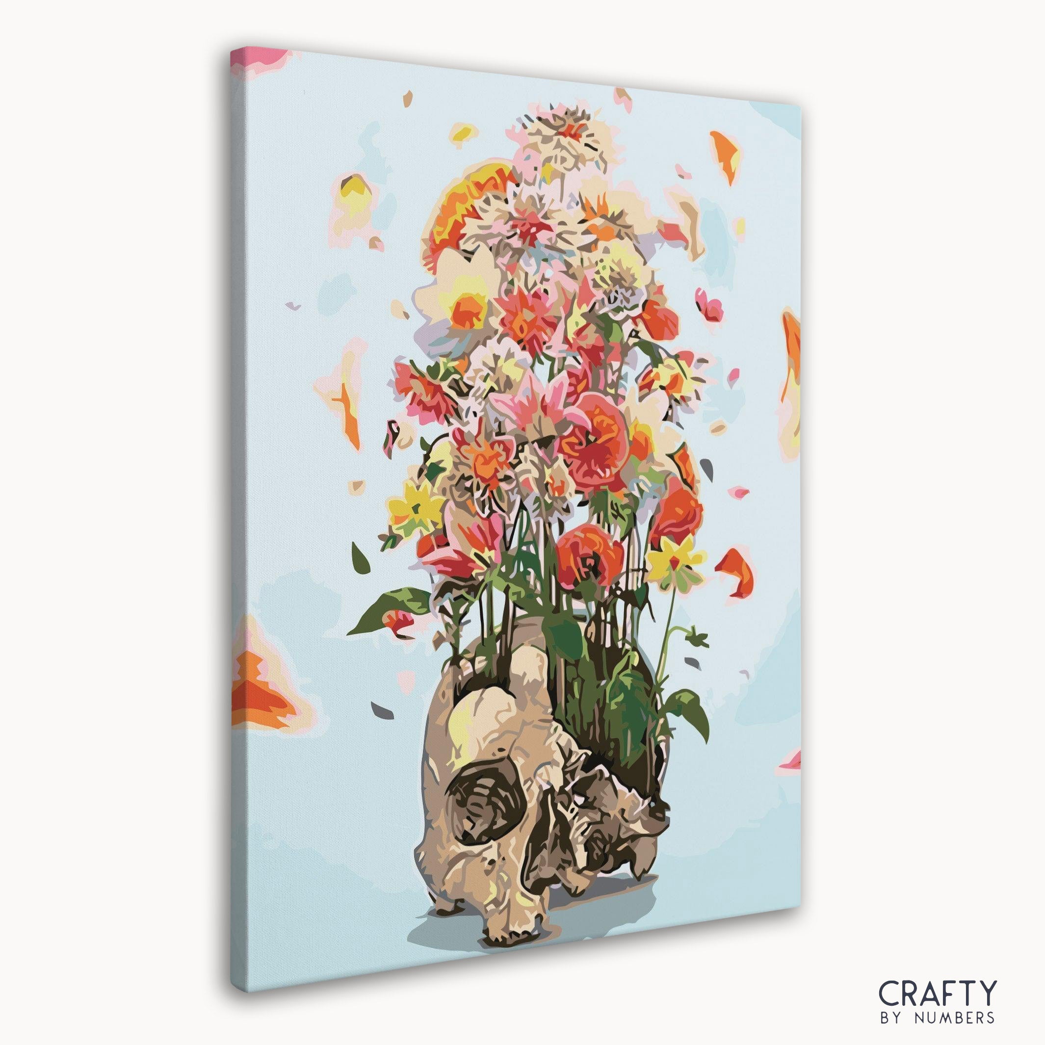 Skull Of Flowers