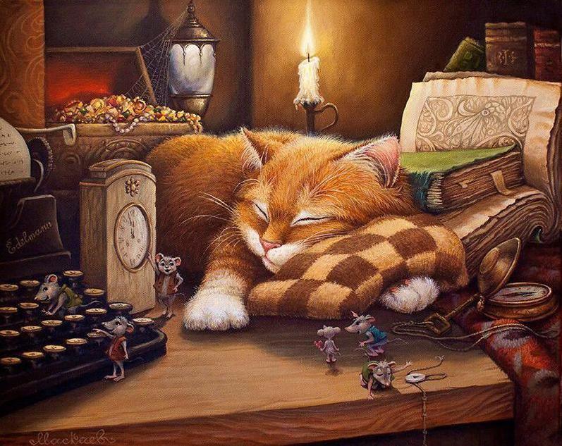 Sleeping Cat