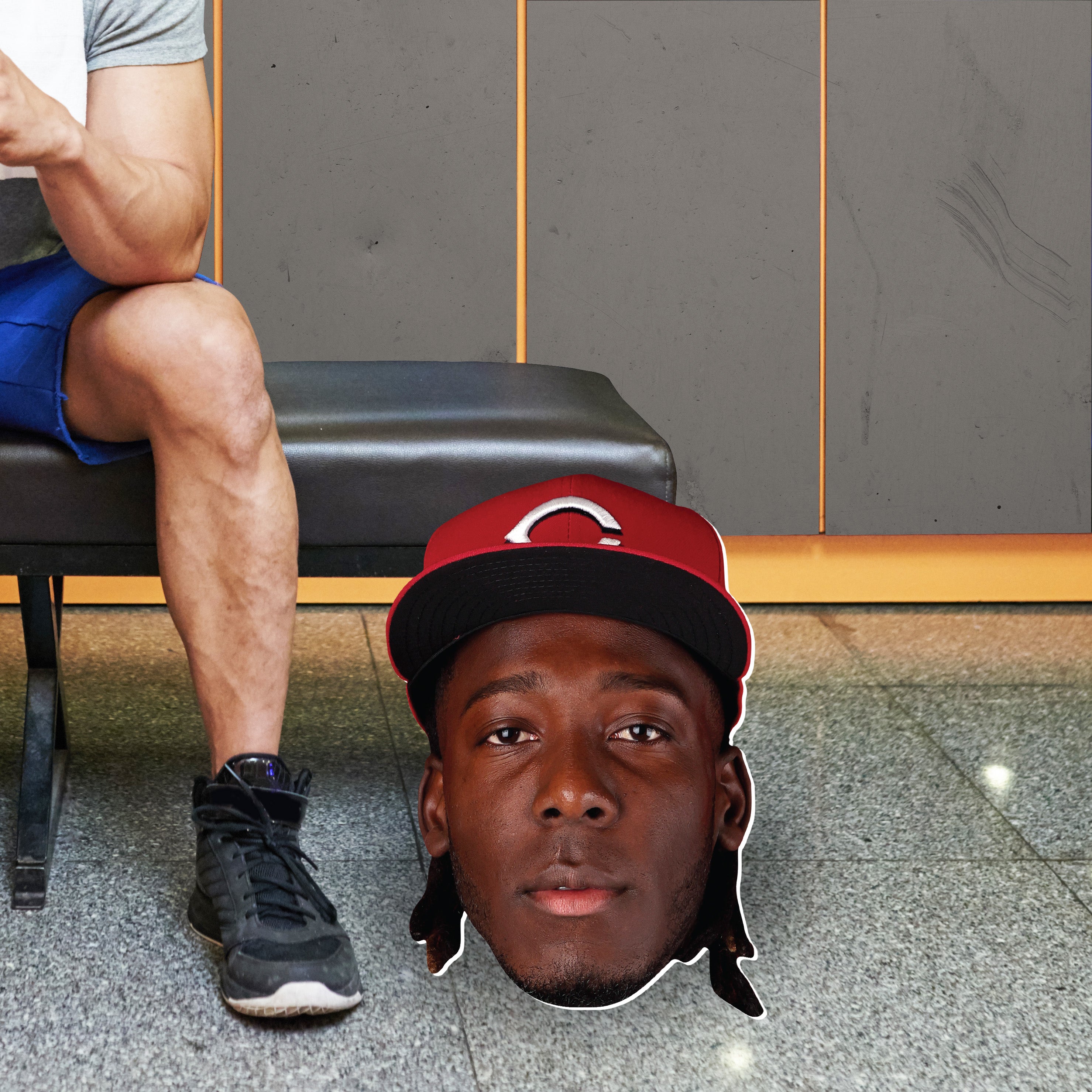 Elly De La Cruz - Big Head - Official MLB - Cincinnati Reds - Foam Core Cutout