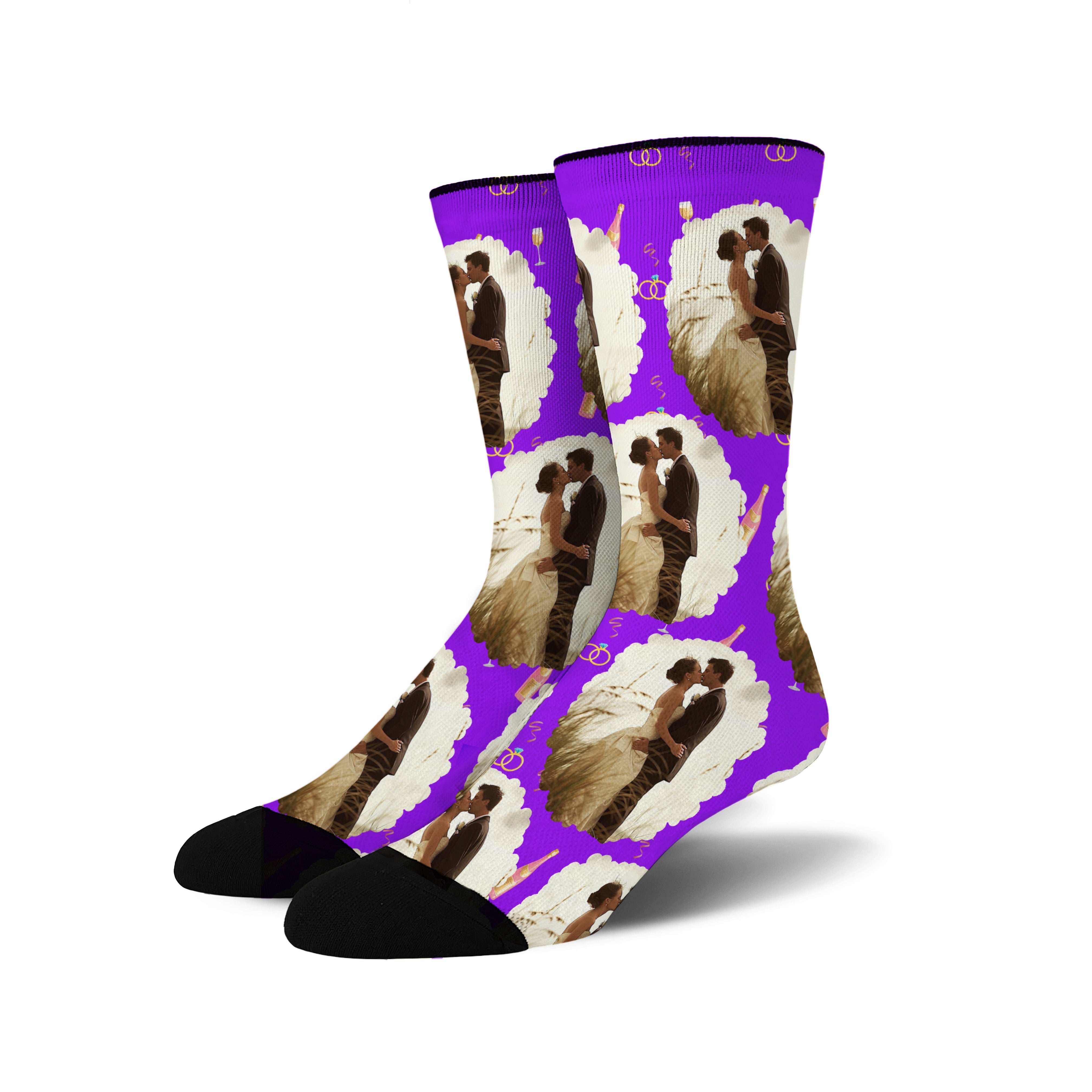 Custom Wedding Socks