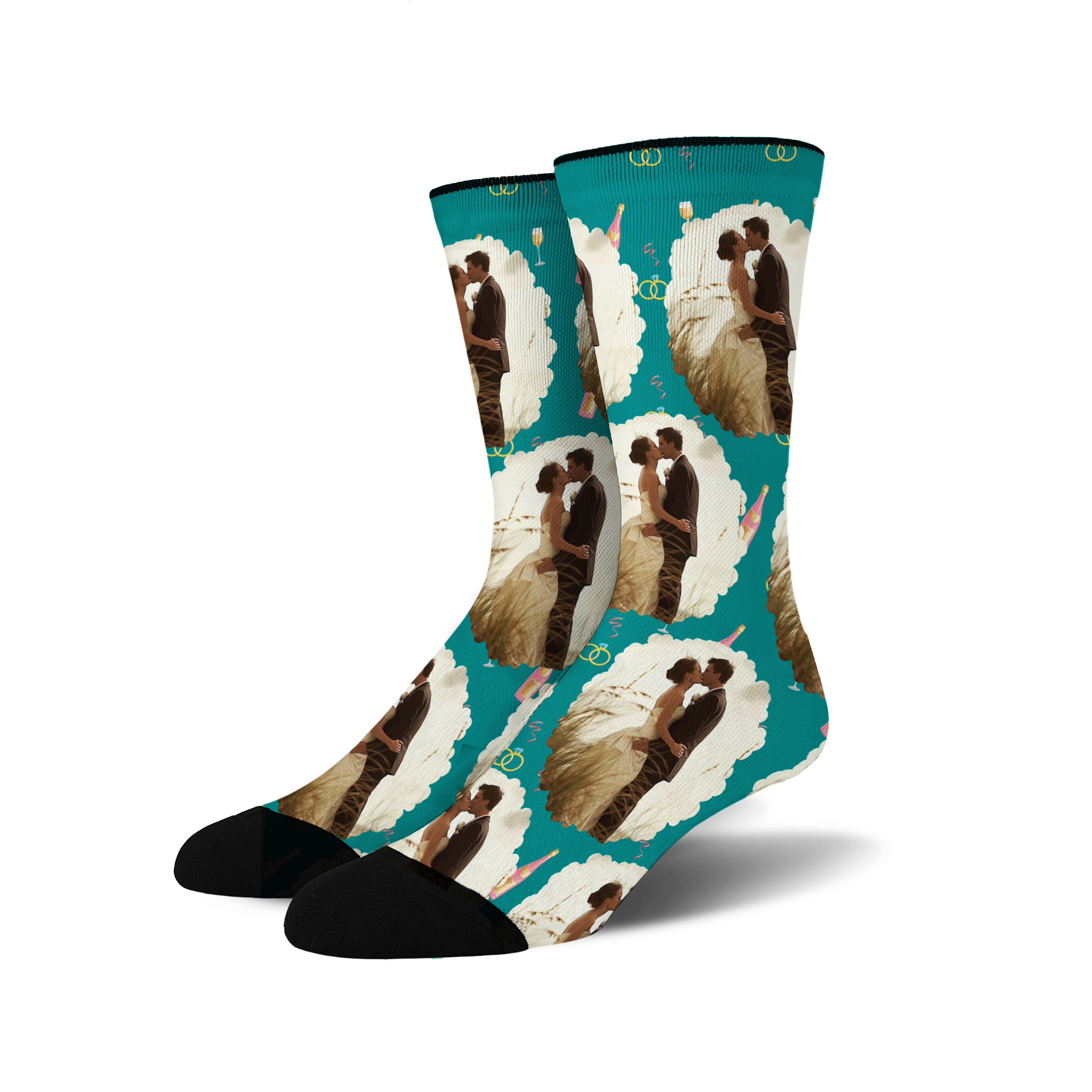 Custom Wedding Socks