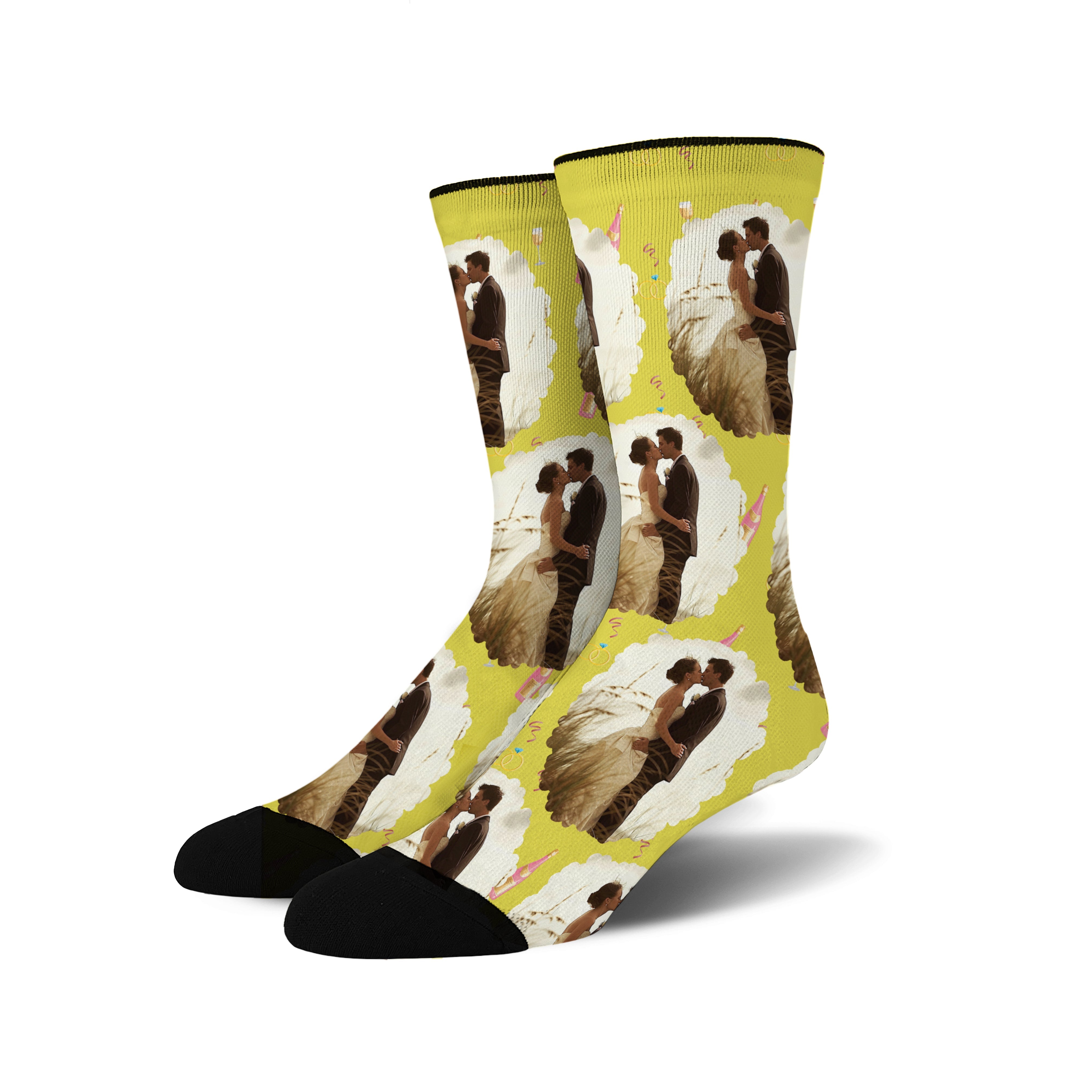 Custom Wedding Socks