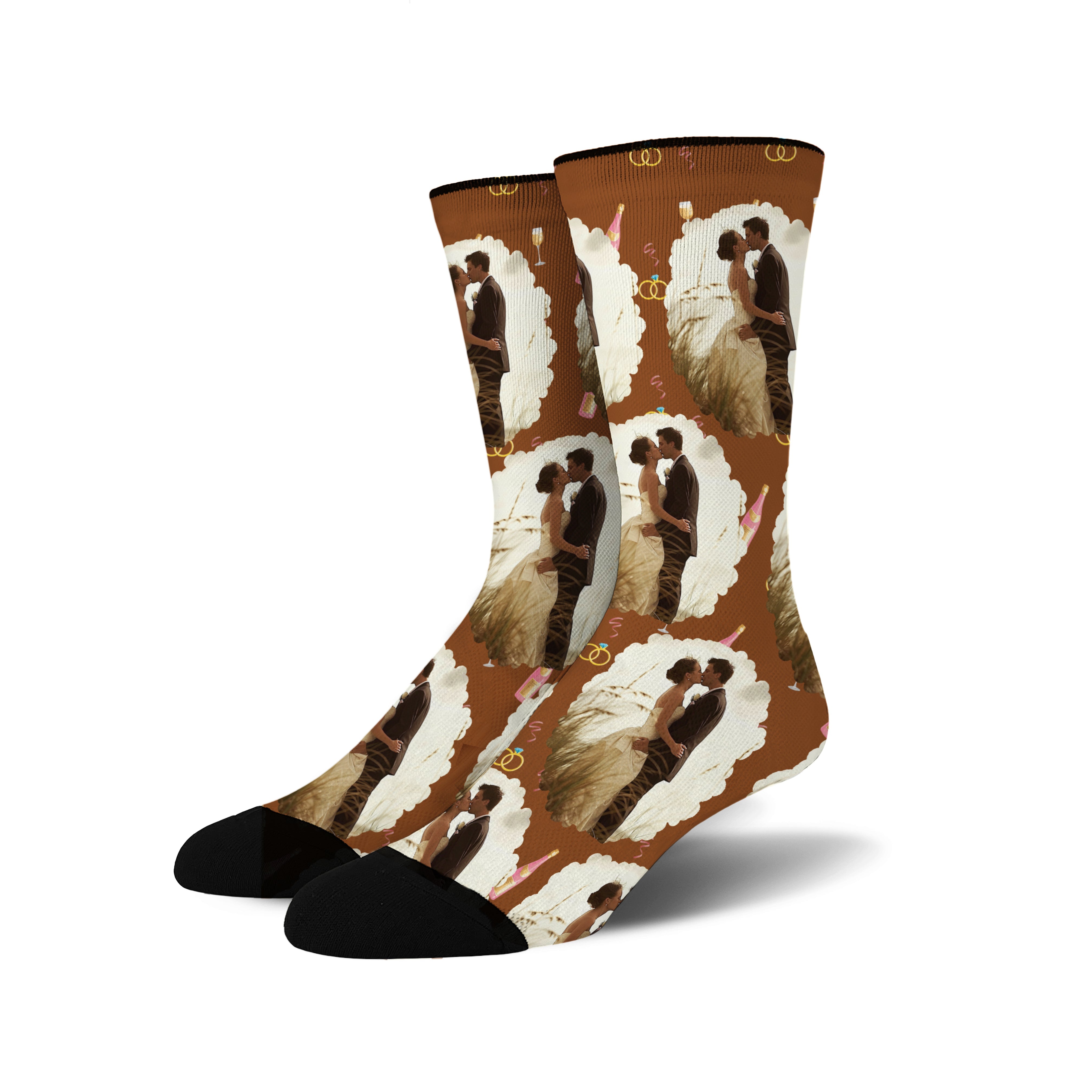 Custom Wedding Socks
