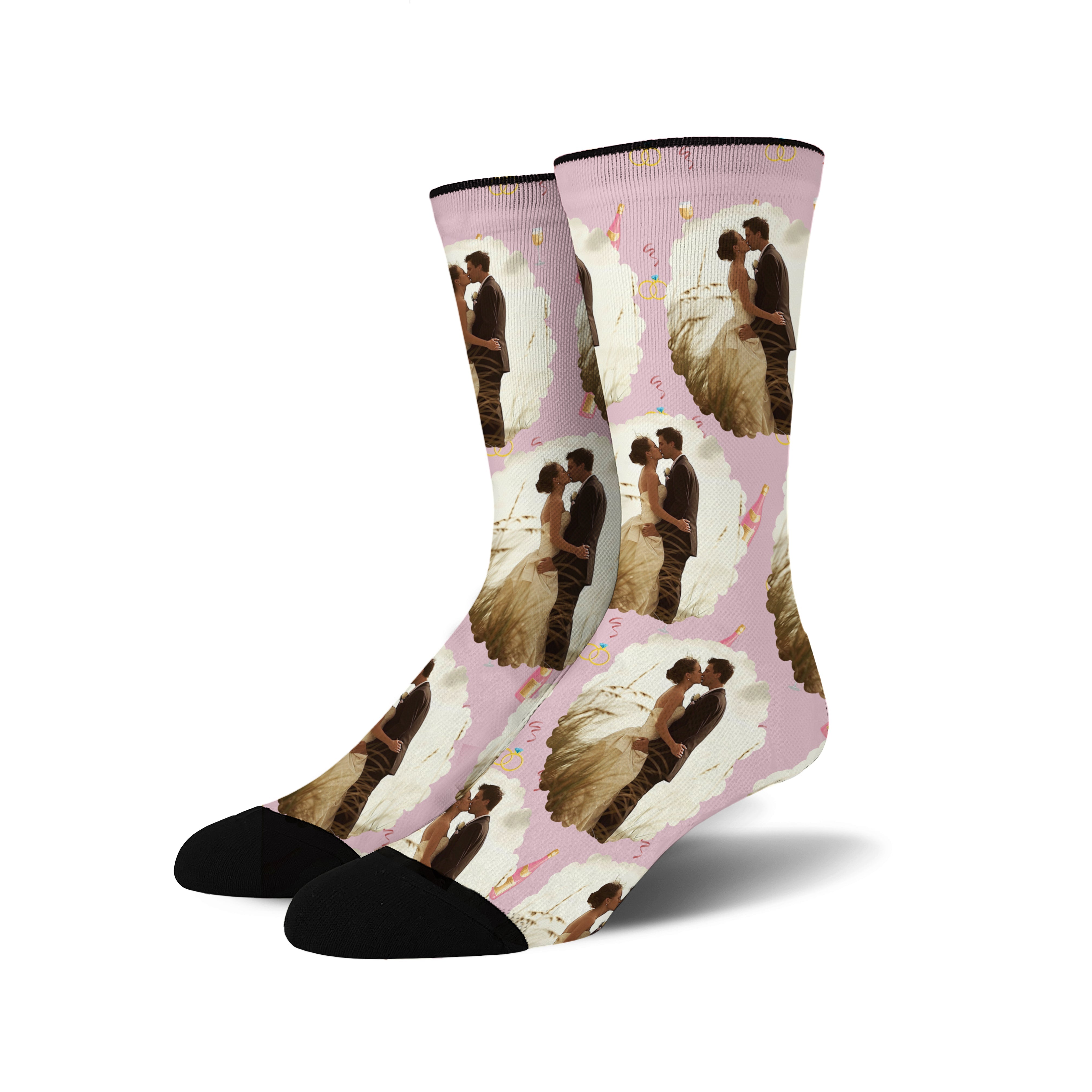 Custom Wedding Socks