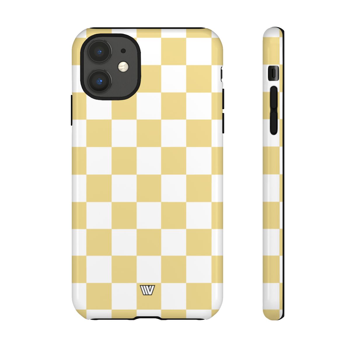 BANANA YELLOW CHECKERBOARD | Tough Phone Case