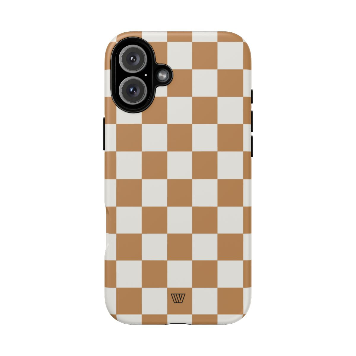 CHESTNUT CHECKERBOARD | Tough Phone Case
