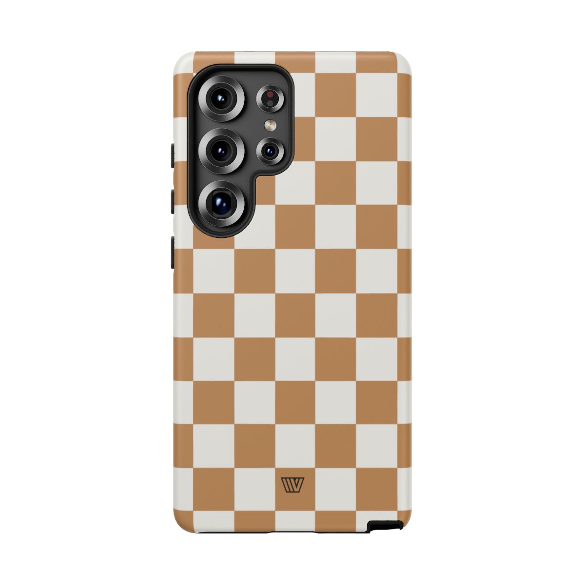 CHESTNUT CHECKERBOARD | Tough Phone Case