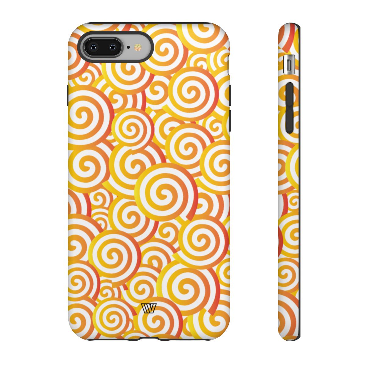 ABSTRACT SPIRAL ORANGE | Tough Phone Case