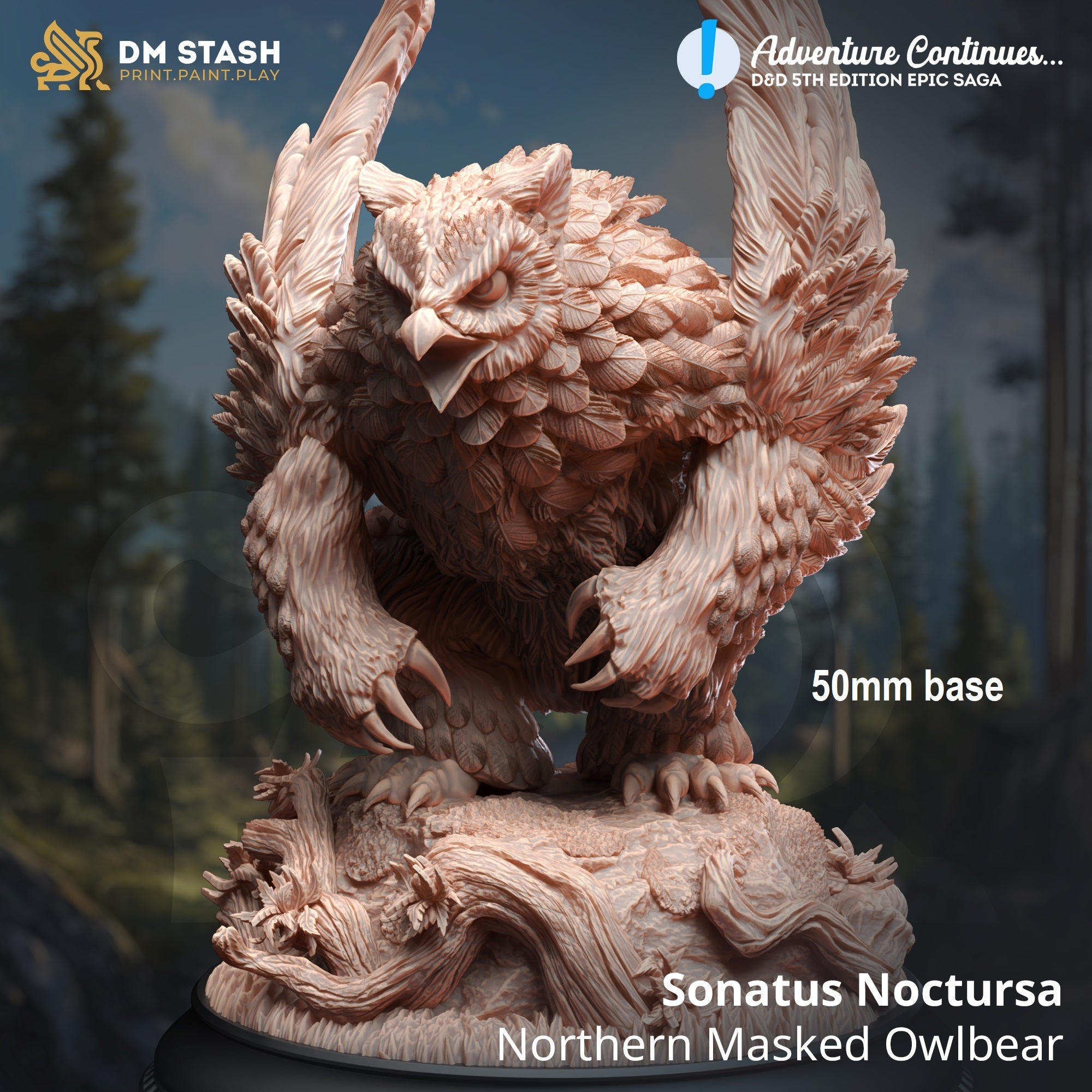 Sonatus Noctursa, Northern Masked Owlbear