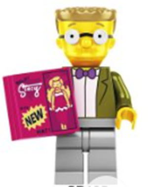 Waylon Smithers Custom Minifig