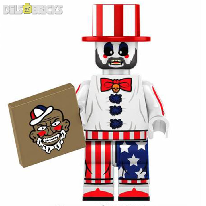 Captain Spaulding House of 1000 Corpses Lego Minifigures Custom Horror Toys
