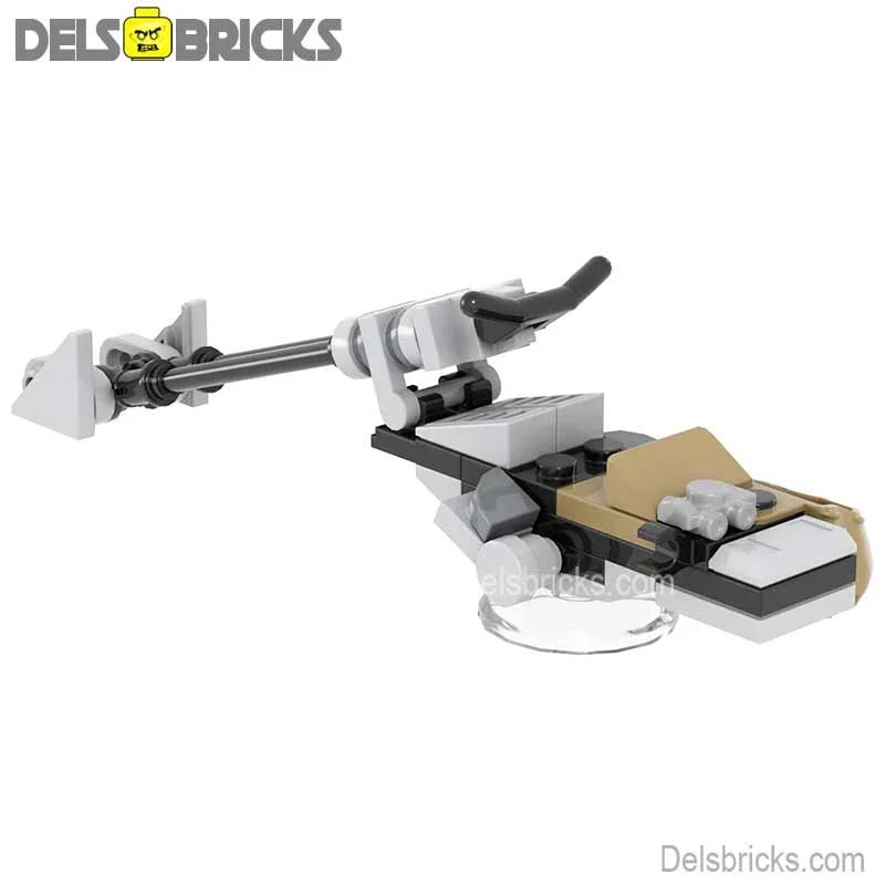Speeder Bike from Star Wars Mandalorian Lego Minifigures Custom Toys 3
