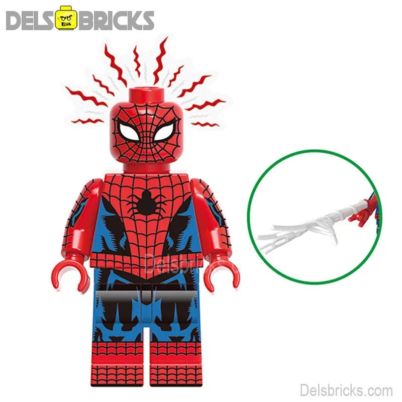 Spider-Man 1962 Marvel Lego Minifigures Custom Toys