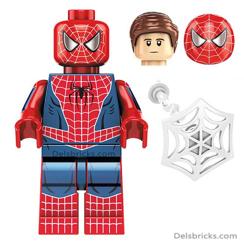 Spider-Man Tobey Maguire Sam Raimi Version Lego Minifigures Custom Toys
