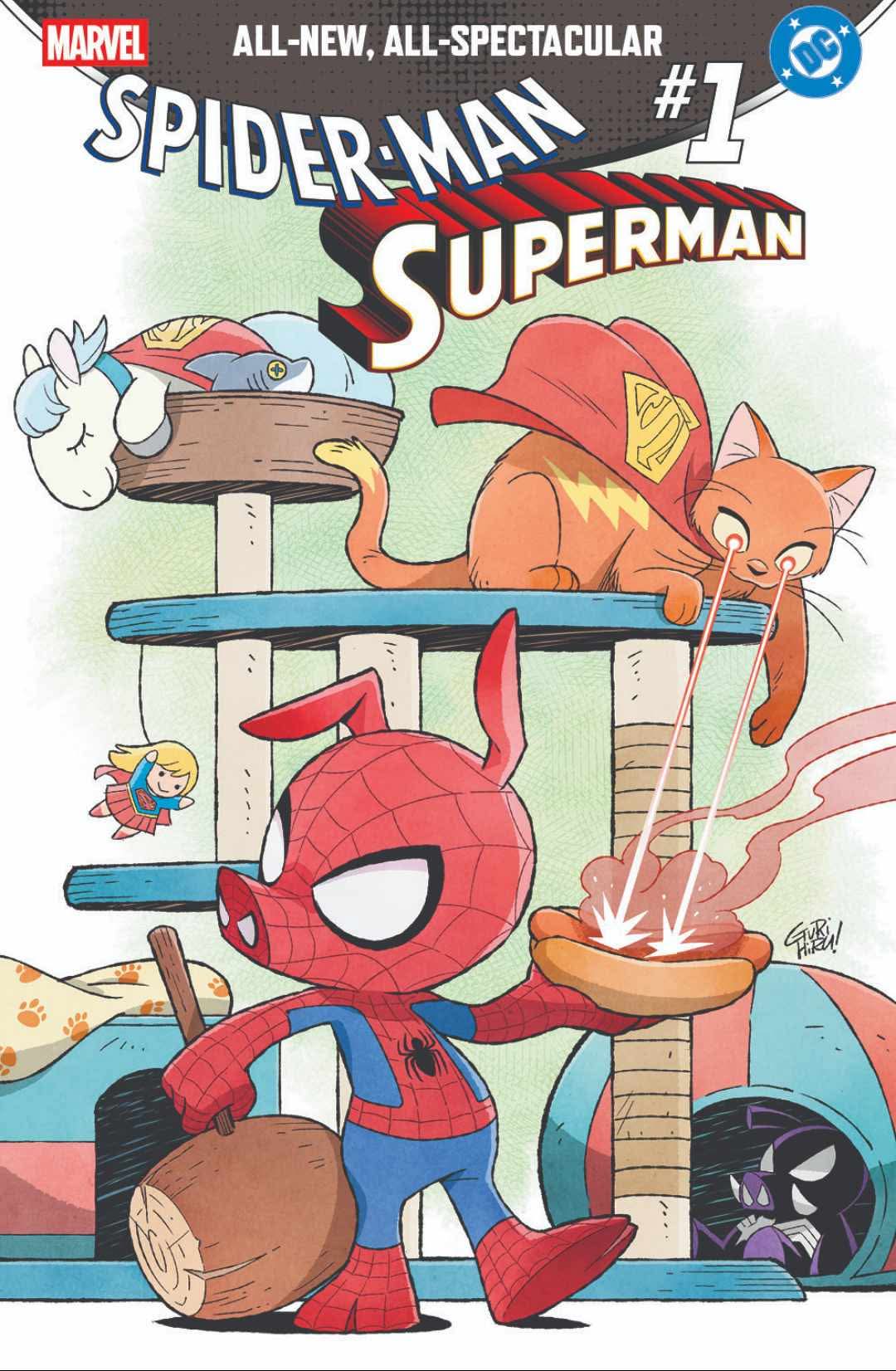 Spider-Man/Superman #1 GURIHIRU Big Dex Exclusive Trade Dress