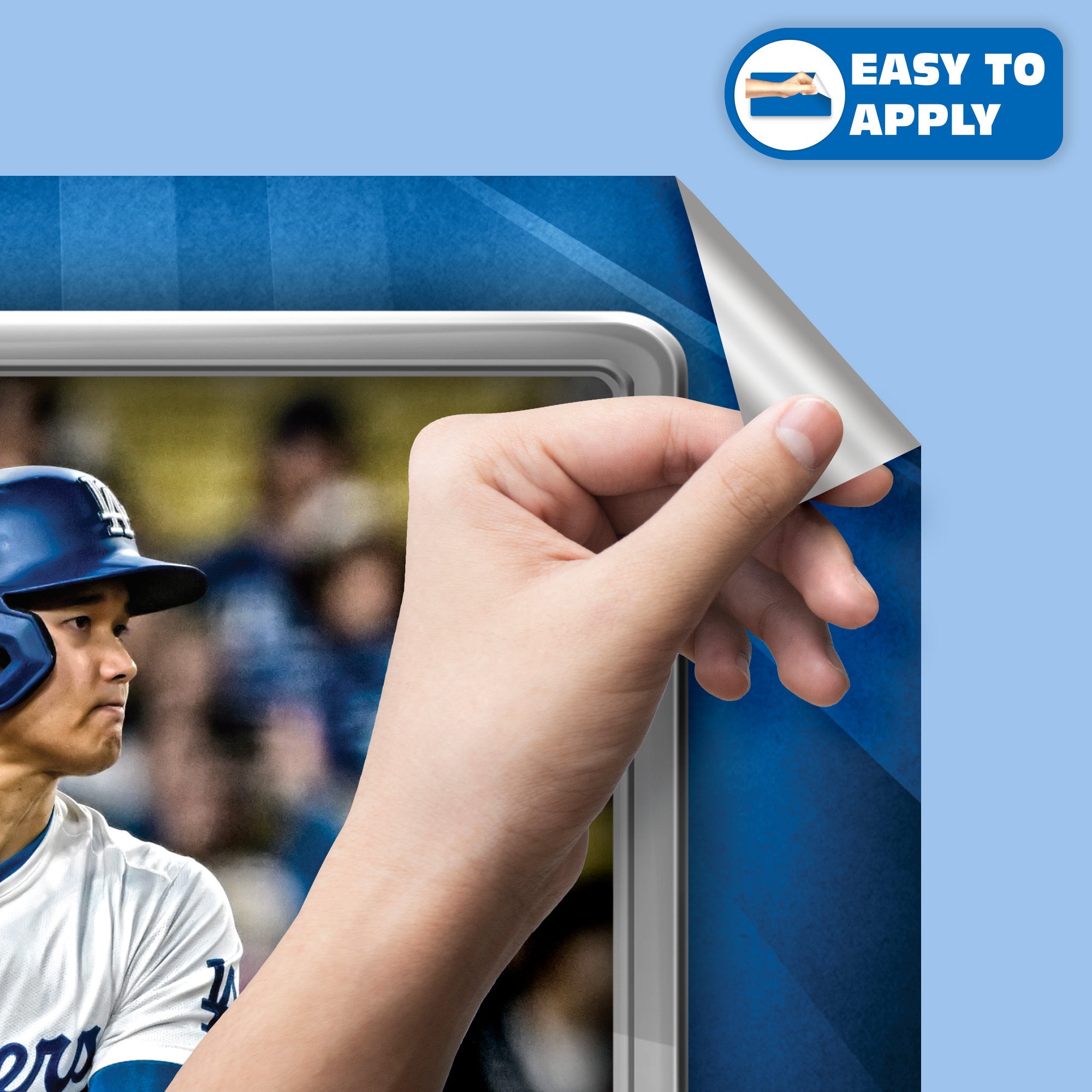 Shohei Ohtani - RealBig At Bat Collection - Official MLB - Los Angeles Dodgers - Reusable Vinyl Wall Decals