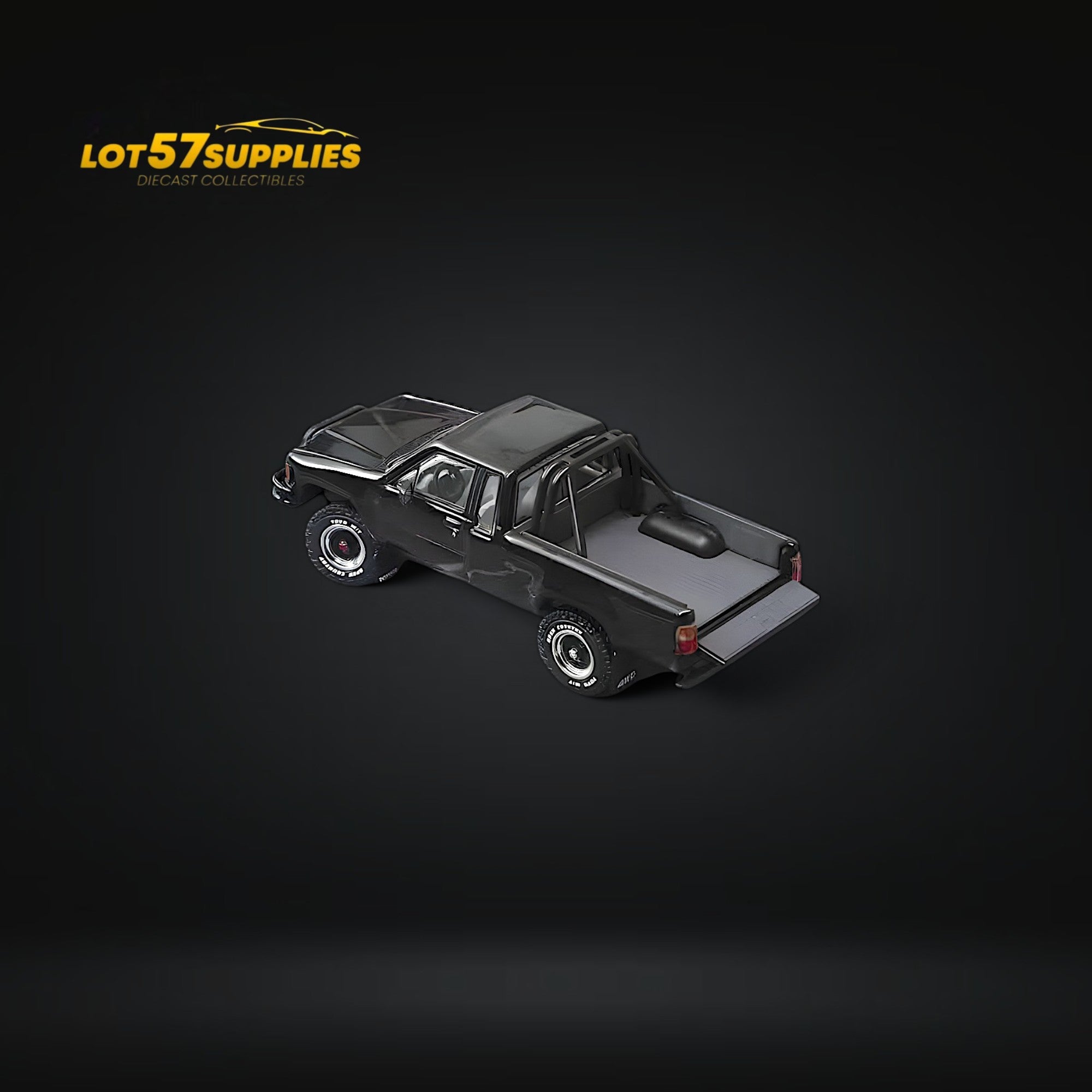 (Pre-Order) GCD Toyota Hilux SR5 in Black 1:64 KS-062-514