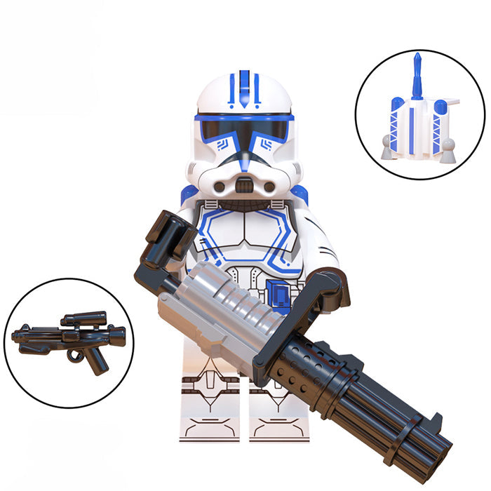 501st Legion Hardcase Clone trooperStar Wars Lego Minifigures Custom Toys