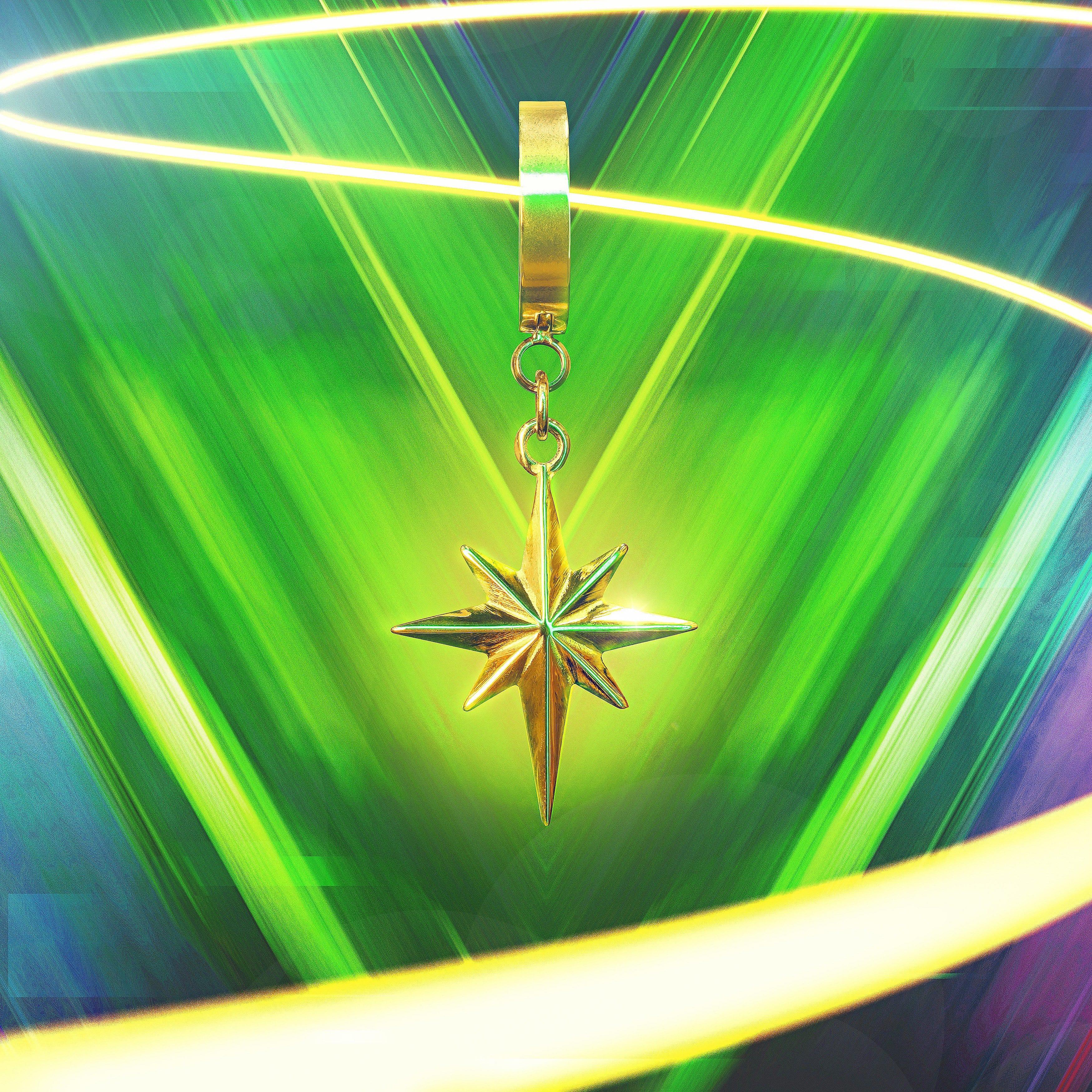DC Comics™ Gold Star Earring