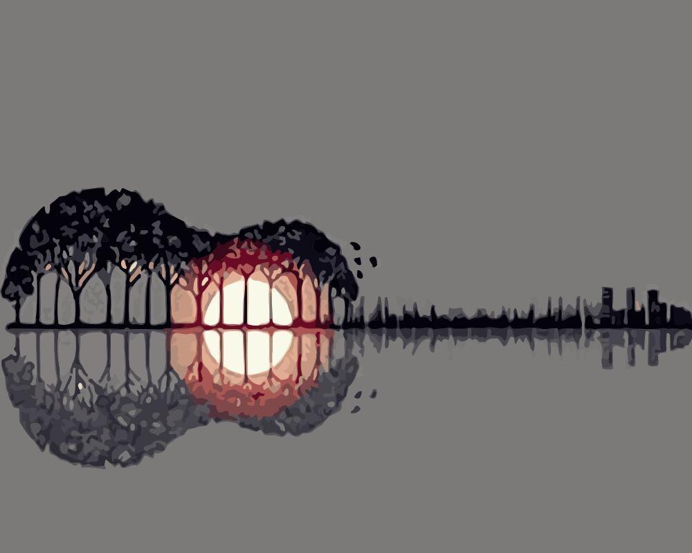 Sunset Like Guitar