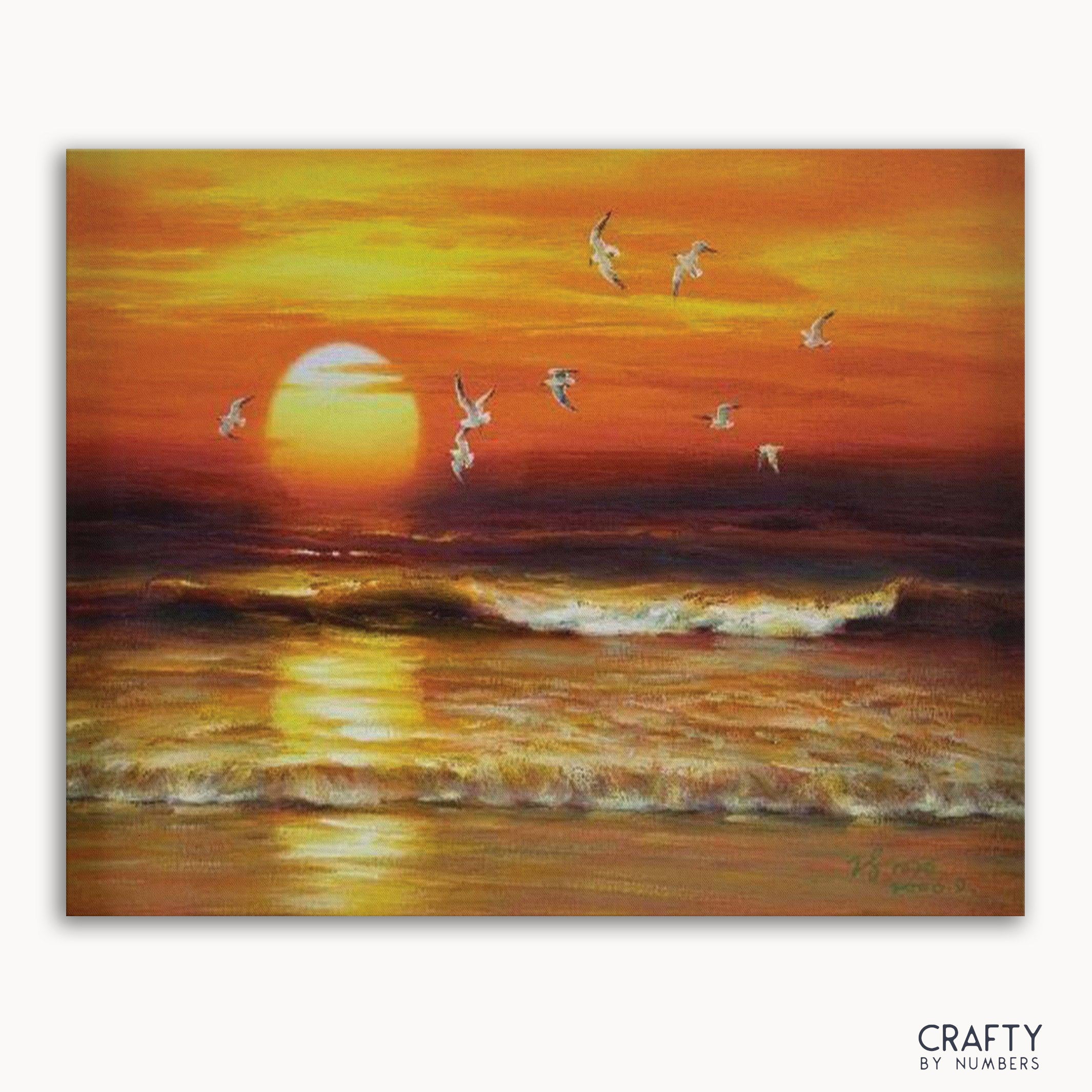 Sunset Waves