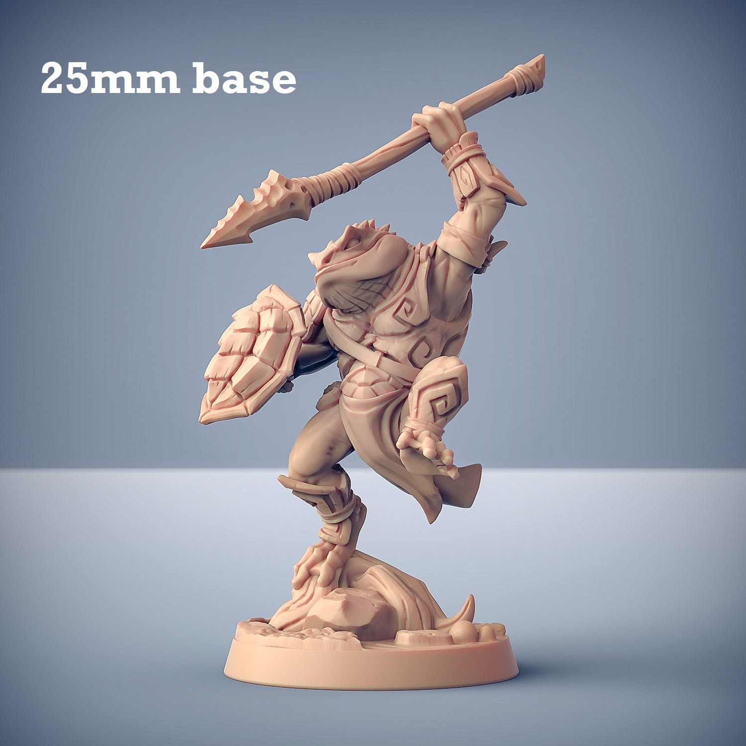 Swamp Gurunda: Sculpt A (Male Bullywug Fighter)