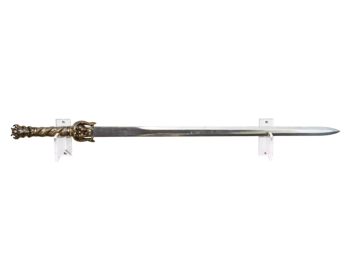 Clear Wall Mounts and Table Stands for Swords
